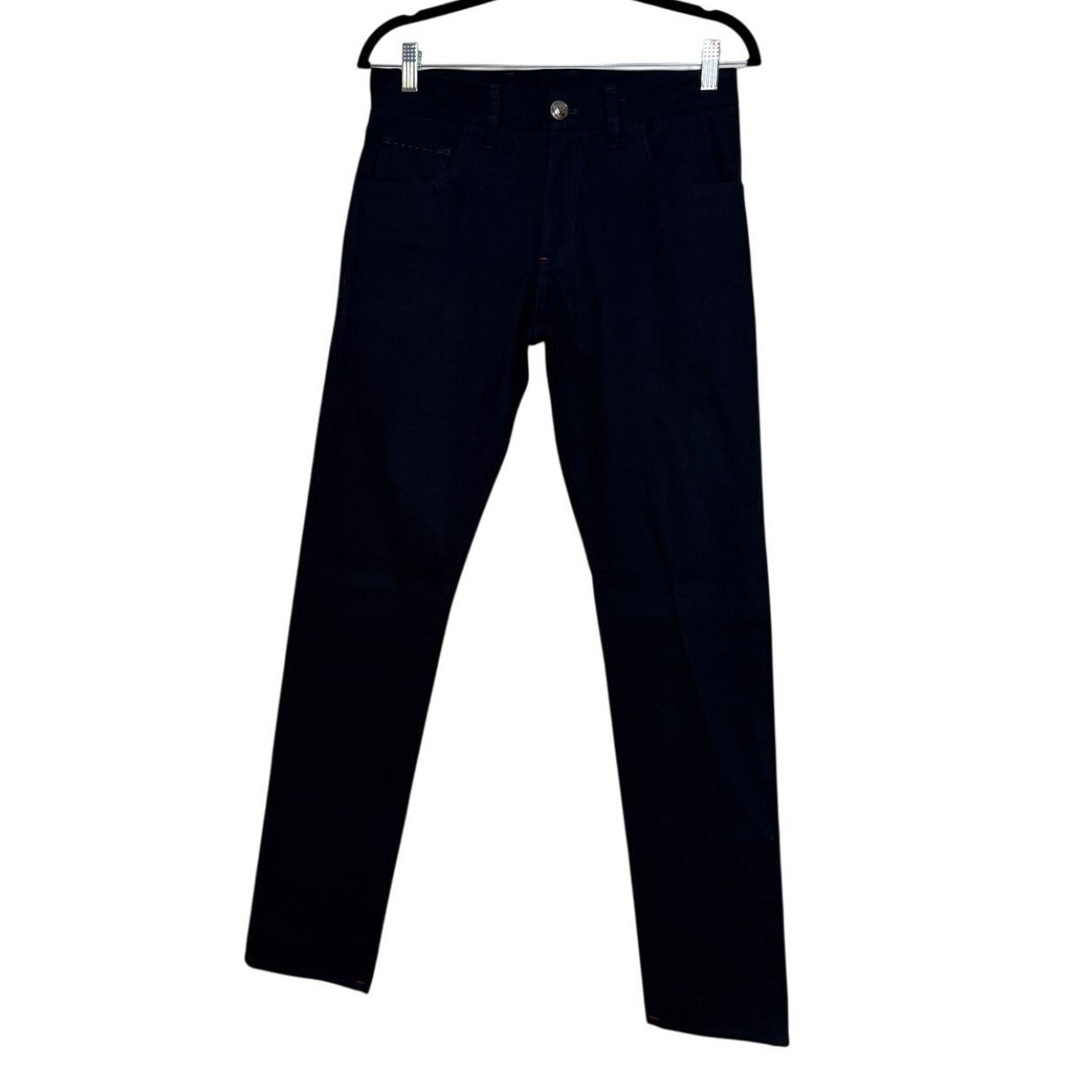 Isaia Isaia Like New Men's Cotton Blue Pants Size US 30 / EU 46 - 1 Thumbnail