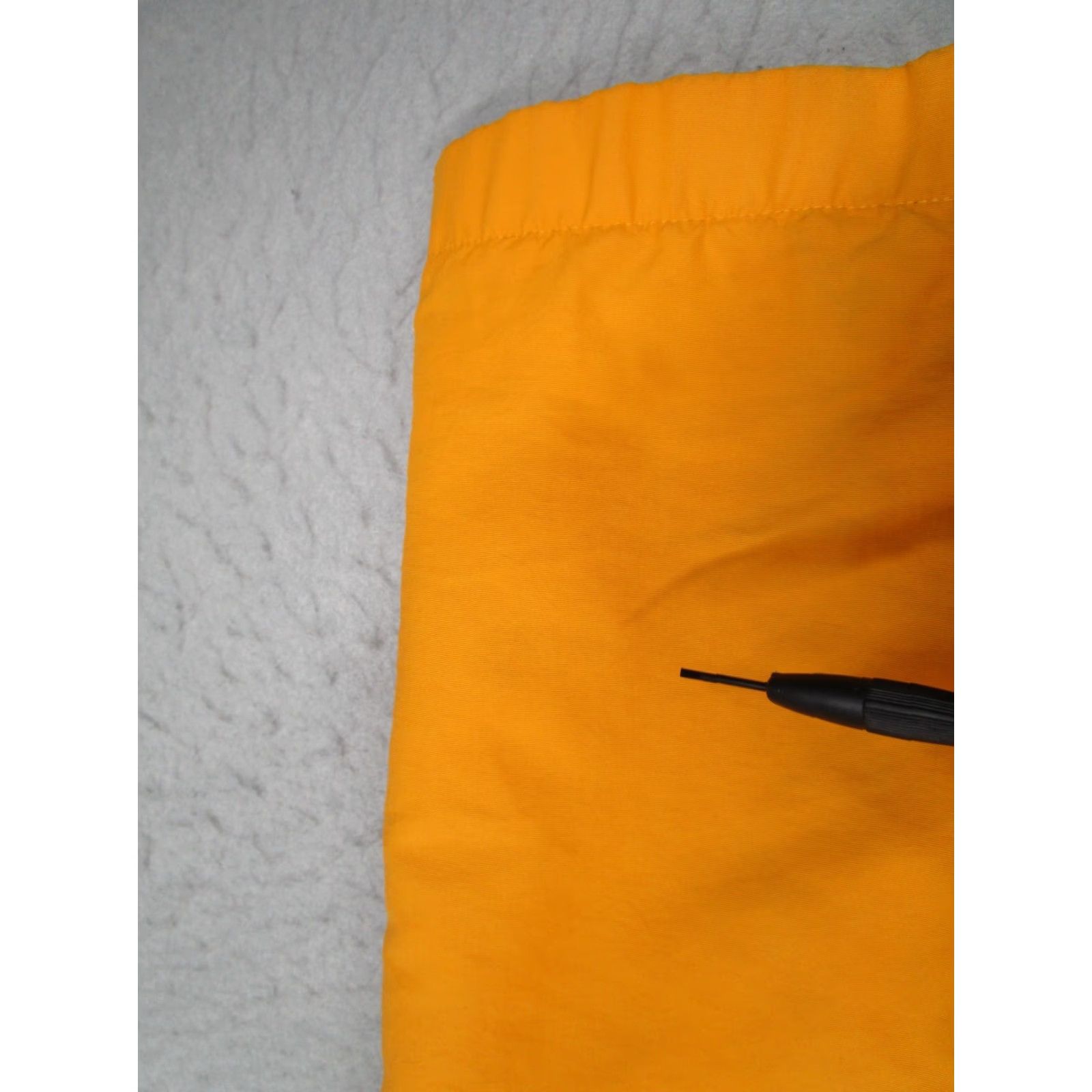 Vintage Cabela's Jacket Mens Medium Yellow Full Zip Fleece Lined Nylon Polyester Pockets Outdoor Hiking Travel Windbreaker All Seasons Size US M / EU 48-50 / 2 - 5 Thumbnail