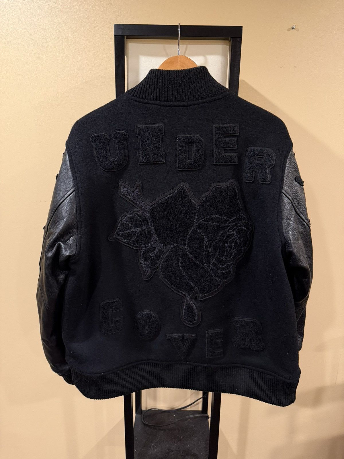 Undercover Undercover Black A Wolf Will Never Be A Pet Varsity Jacket Size US M / EU 48-50 / 2 - 5 Thumbnail