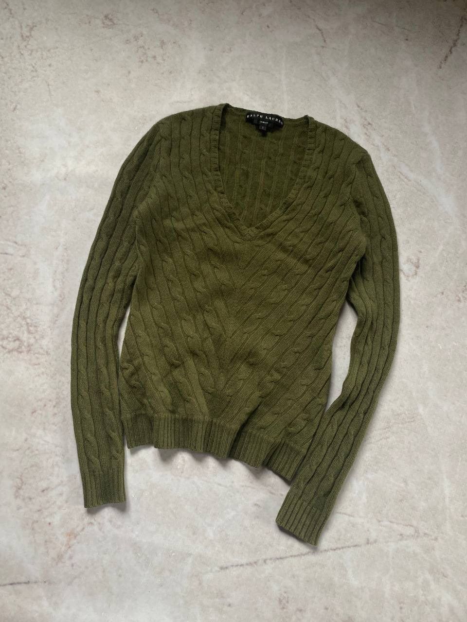 Polo Ralph Lauren × RRL Ralph Lauren Polo Ralph Lauren Cashmere Black Label Luxury Knit Sweater Size S / US 4 / IT 40 - 2 Thumbnail