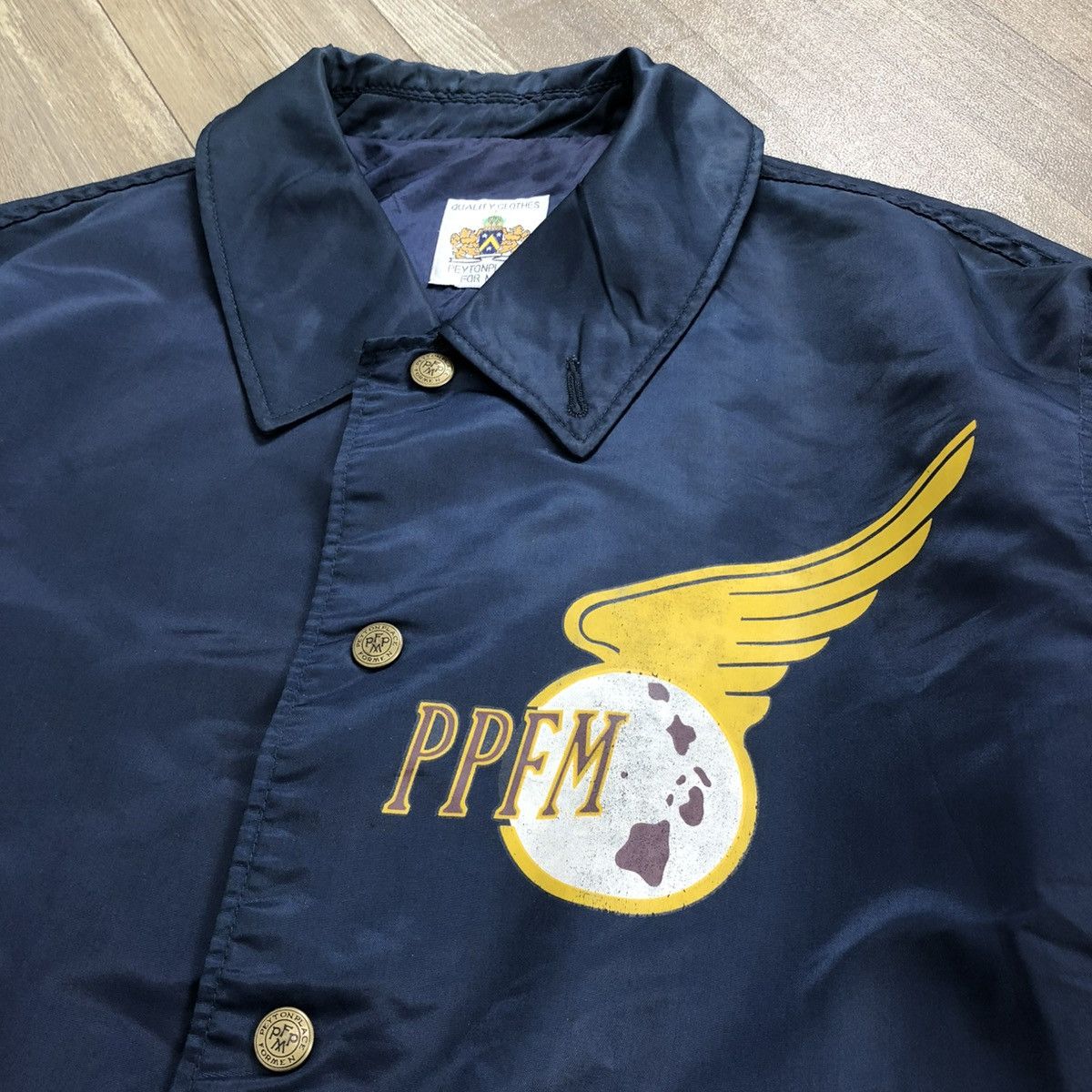 Japanese Brand × PPFM RARE🫦 Vtg PPFM Anthurium Pasific Ocean Clipper Coach Jacket Size US M / EU 48-50 / 2 - 17 Thumbnail