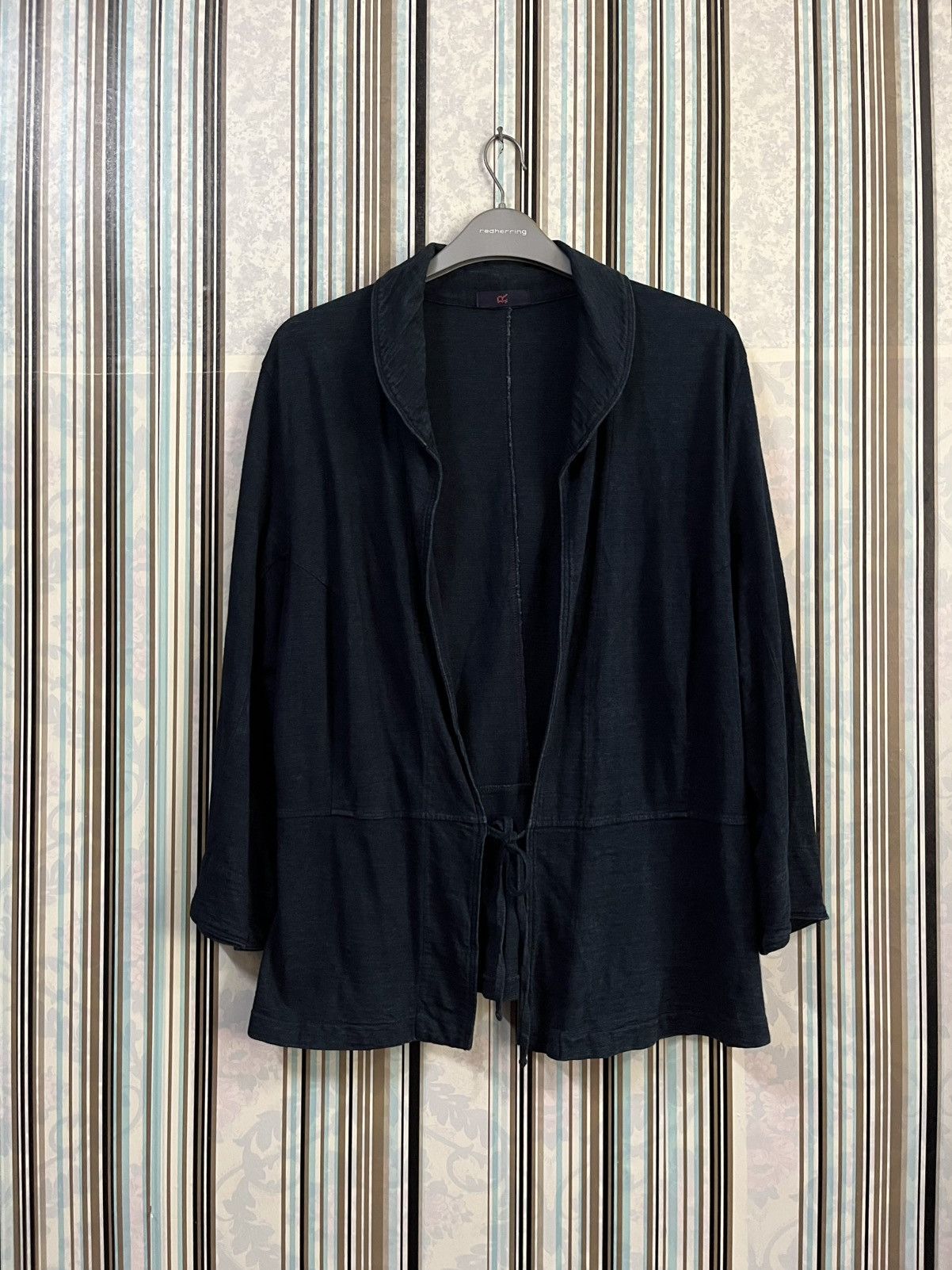 45rpm 1990s shawl collar dark indigo cardigans #I Size M / US 6-8 / IT 42-44 - 1 Thumbnail