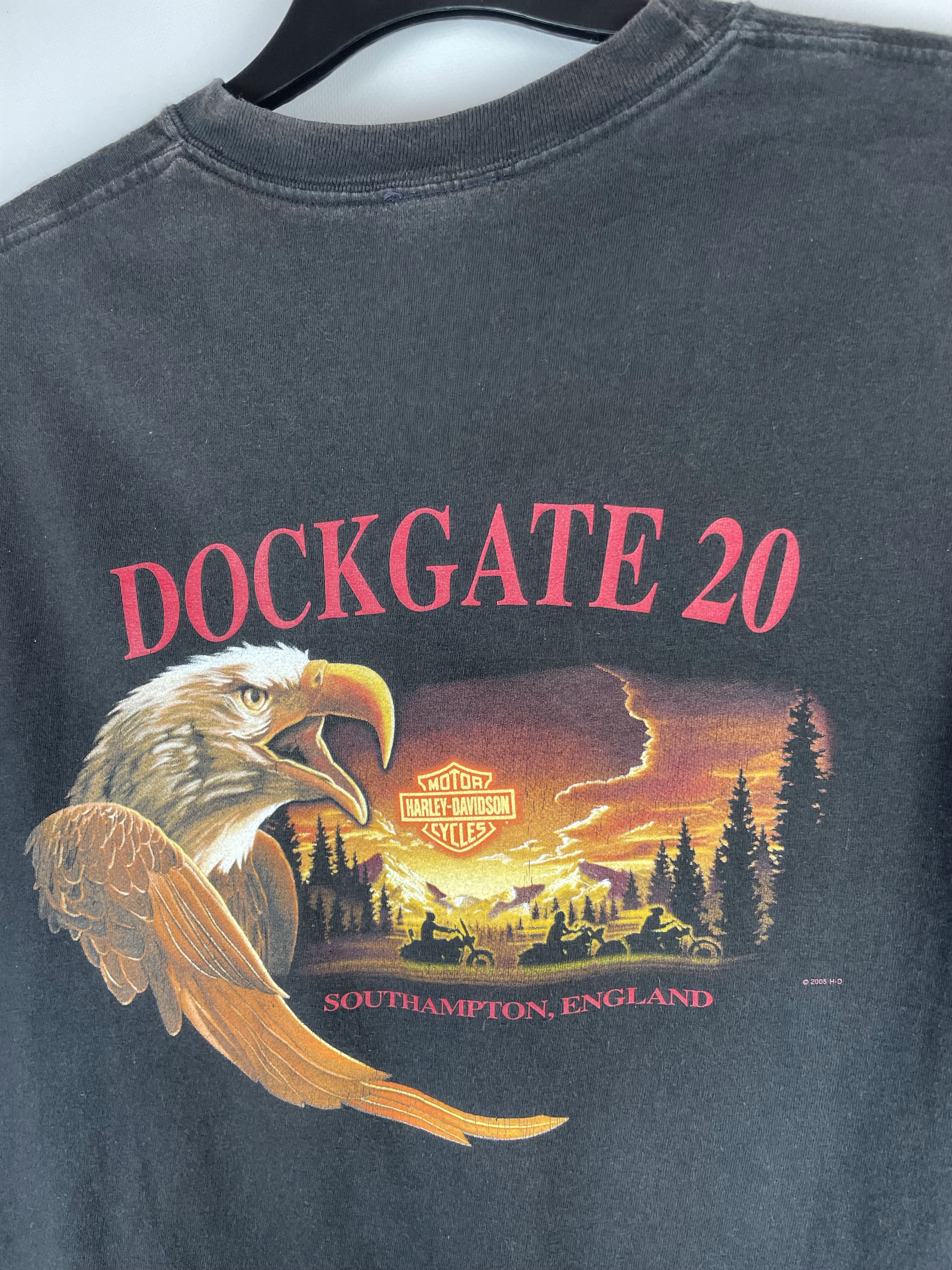Harley Davidson Vintage HARLEY DAVIDSON Tee Graphic T-Shirt Size US XL / EU 56 / 4 - 8 Thumbnail