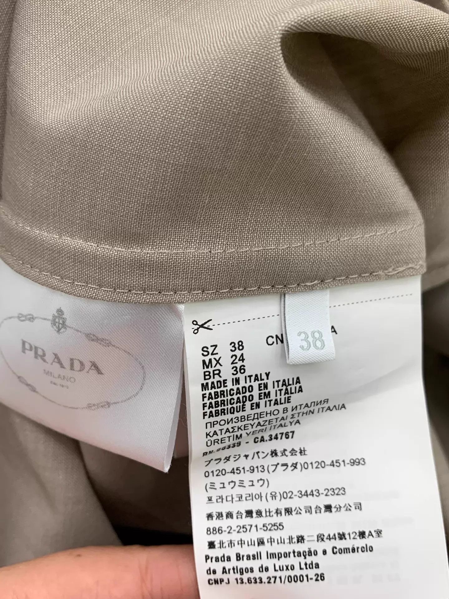 Prada Prada Long Trench Coat & Pants Set 38/36S Unused Size XS / US 0-2 / IT 36-38 - 8 Thumbnail