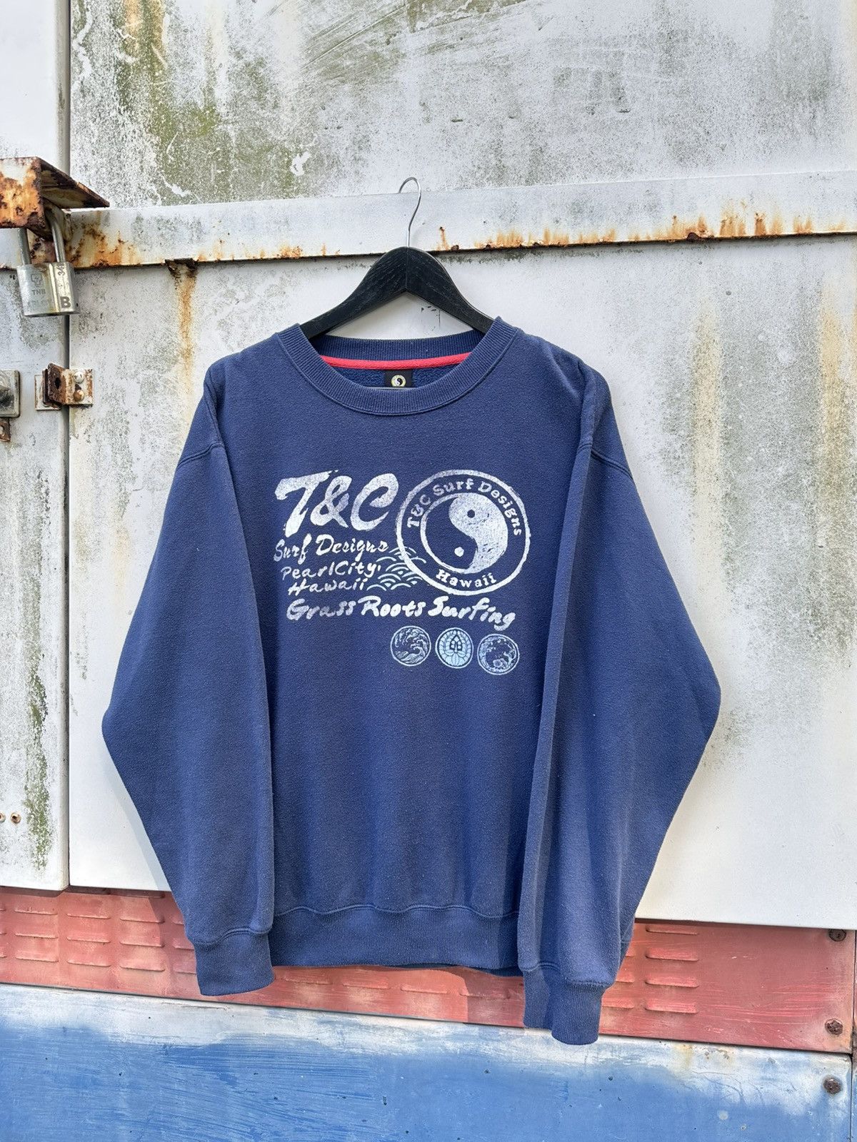 Vintage 👹Vintage T&C Surf Design Hawaii Crewneck Size US L / EU 52-54 / 3 - 2 Thumbnail