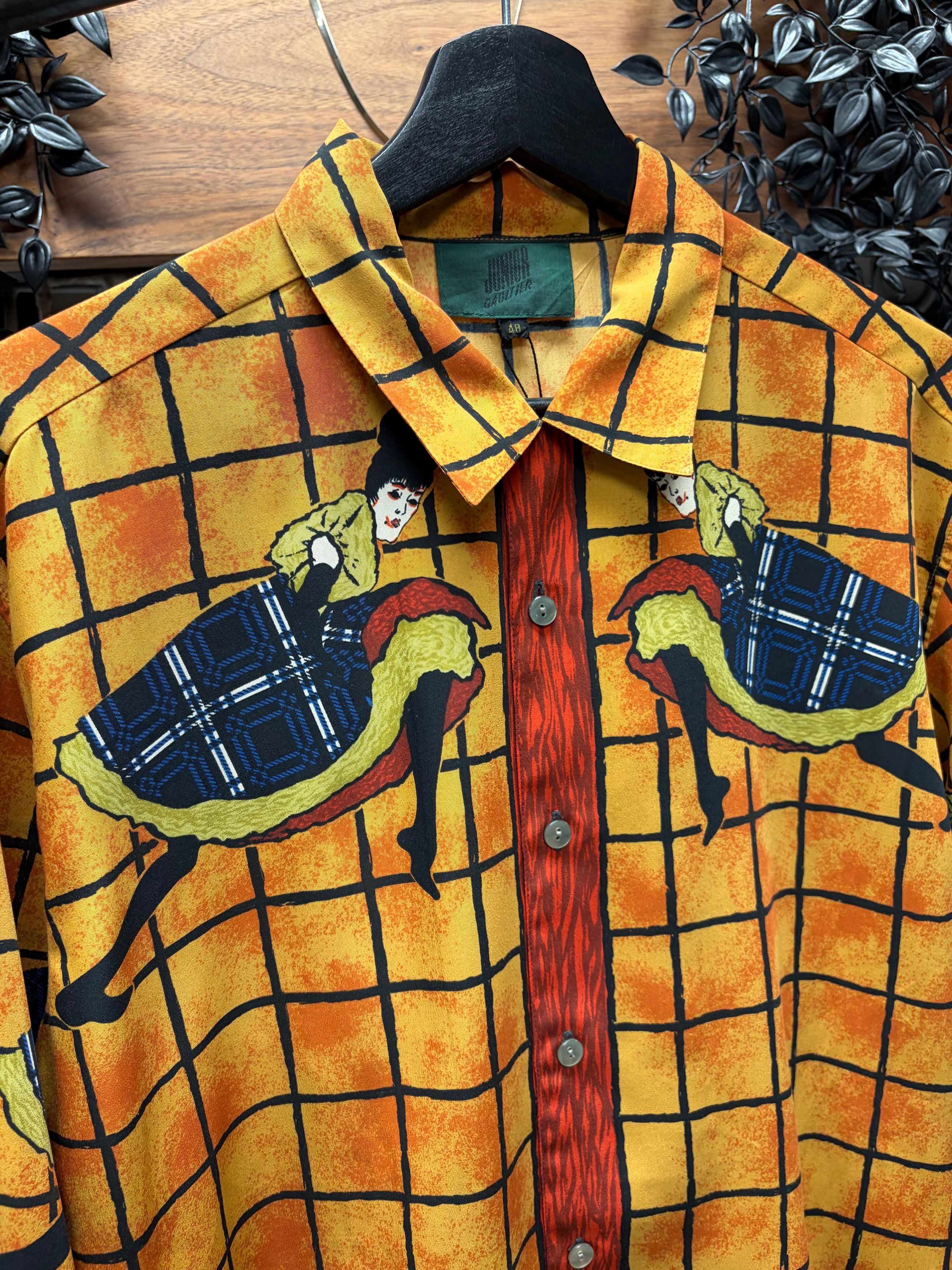 Other Vintage Jean Paul Gaultier Junior Western Button Down Shirt Size US M / EU 48-50 / 2 - 2 Thumbnail