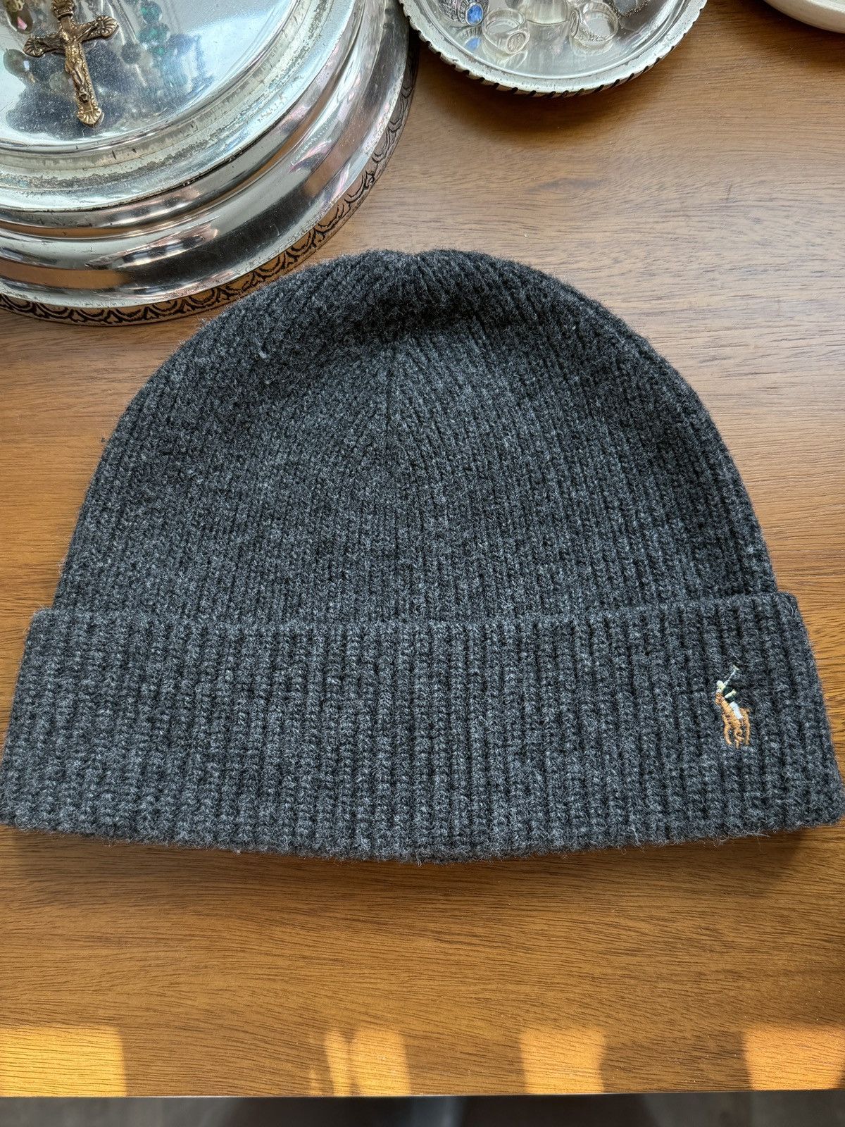 Polo Ralph Lauren Polo Ralph Lauren Wool Knit Beanie Hat Size ONE SIZE - 1 Thumbnail