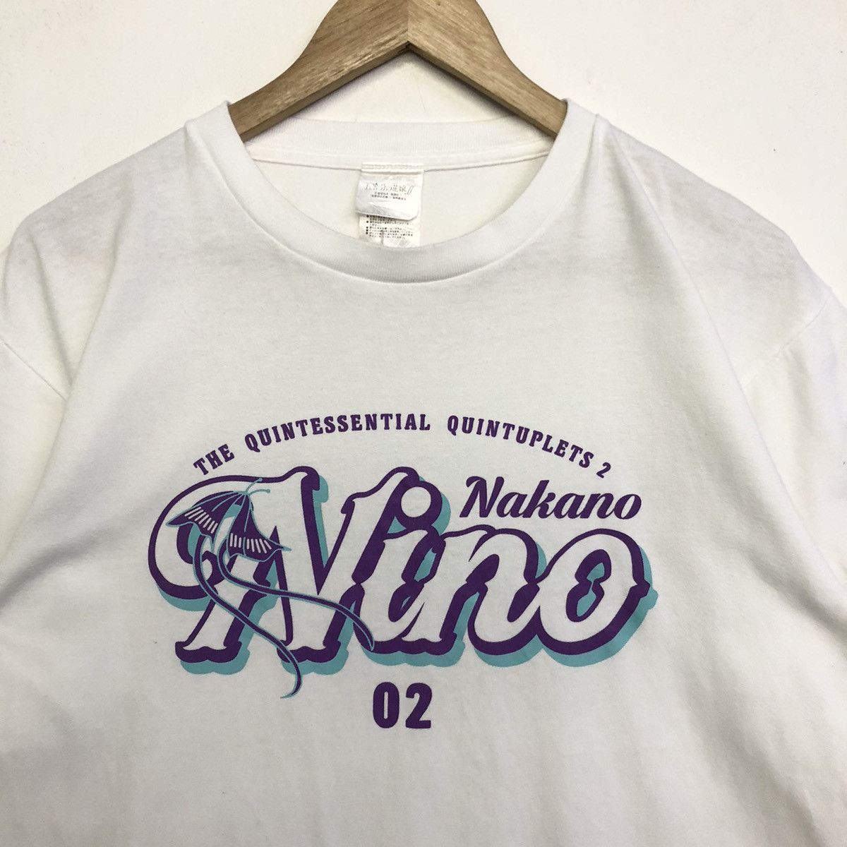 Anime Gotoubun No Hanayome Nino Nakano Anime Tshirt Size US M / EU 48-50 / 2 - 2 Thumbnail