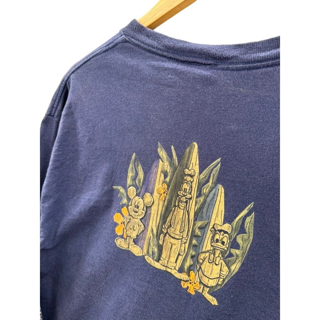 Disney × Vintage 2000's Walt Disney World Hawaiian Tribal L/S Graphic T-Shirt Size US L / EU 52-54 / 3 - 7 Thumbnail