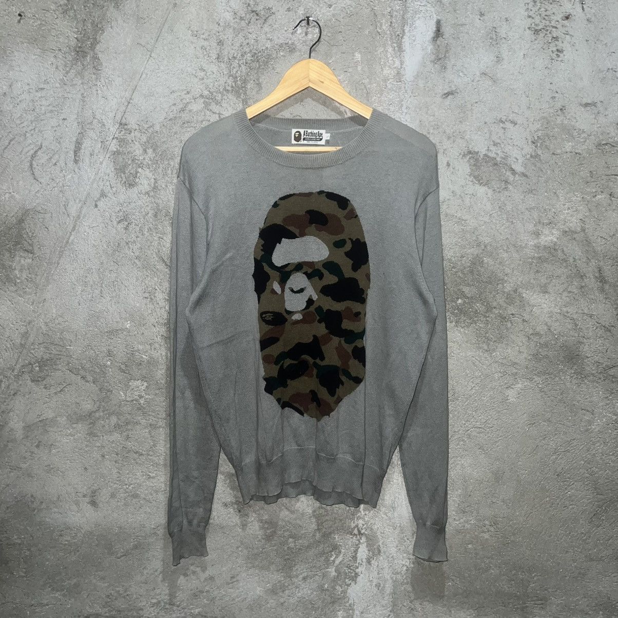 Bape - Big Logo Camo - Knitted