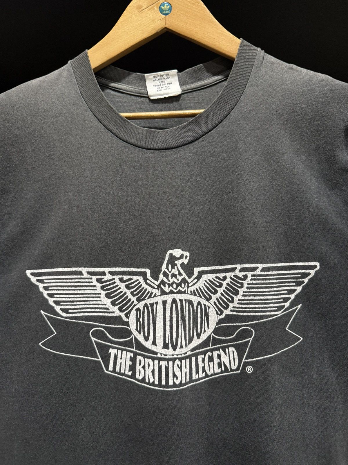 Boy London × Seditionaries × Vintage Vintage 90s Boy London The British Lagend Sun Faded Tee Size US M / EU 48-50 / 2 - 2 Thumbnail