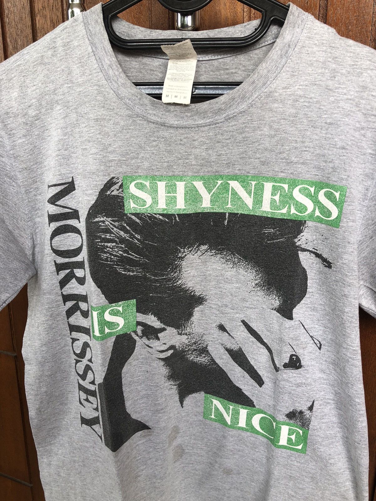 Band Tees × Morrissey Morrissey Shyness is Nice Size US M / EU 48-50 / 2 - 2 Thumbnail