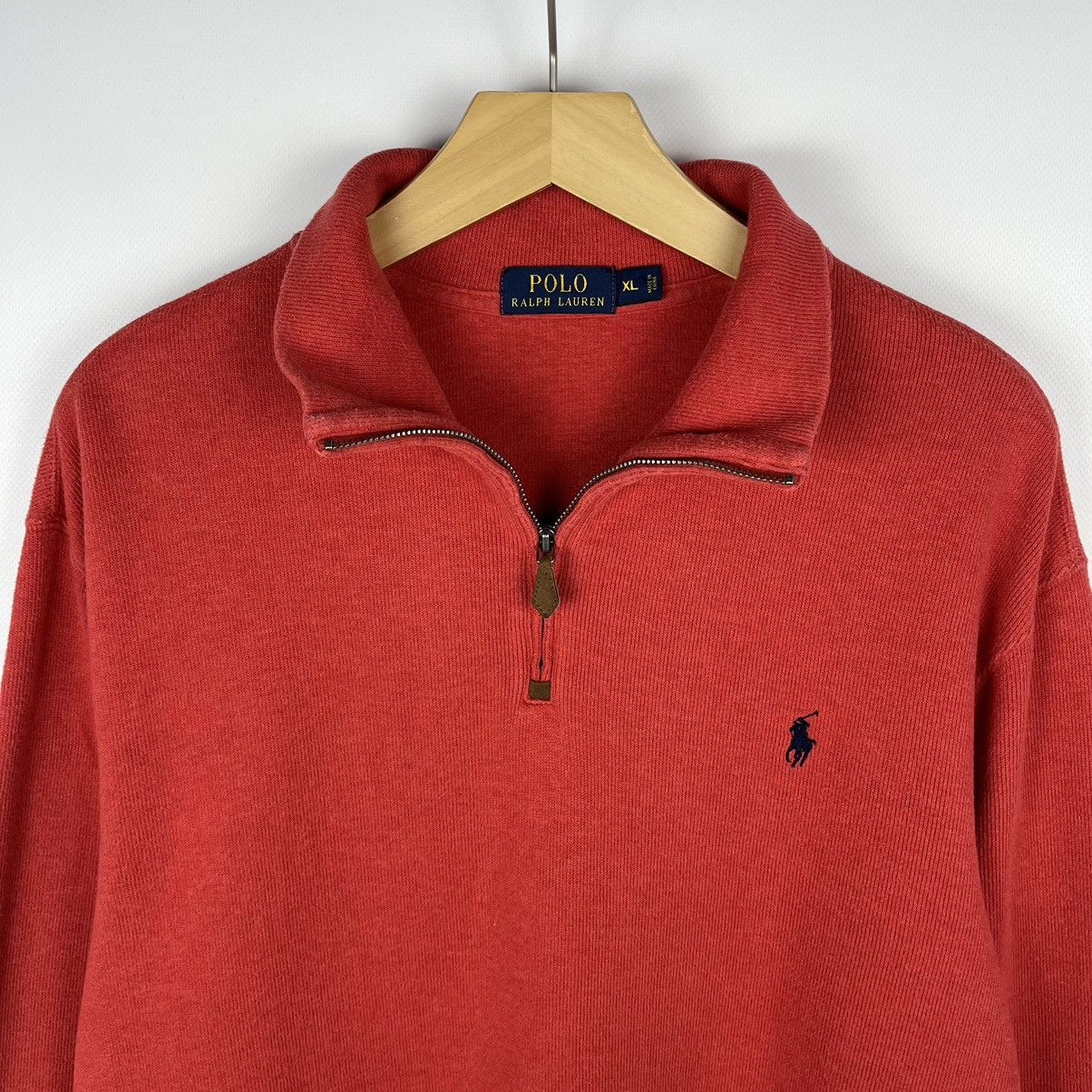 Polo Ralph Lauren Vintage Polo Ralph Lauren 1/4 zip sweater 90’s Size US XL / EU 56 / 4 - 2 Thumbnail