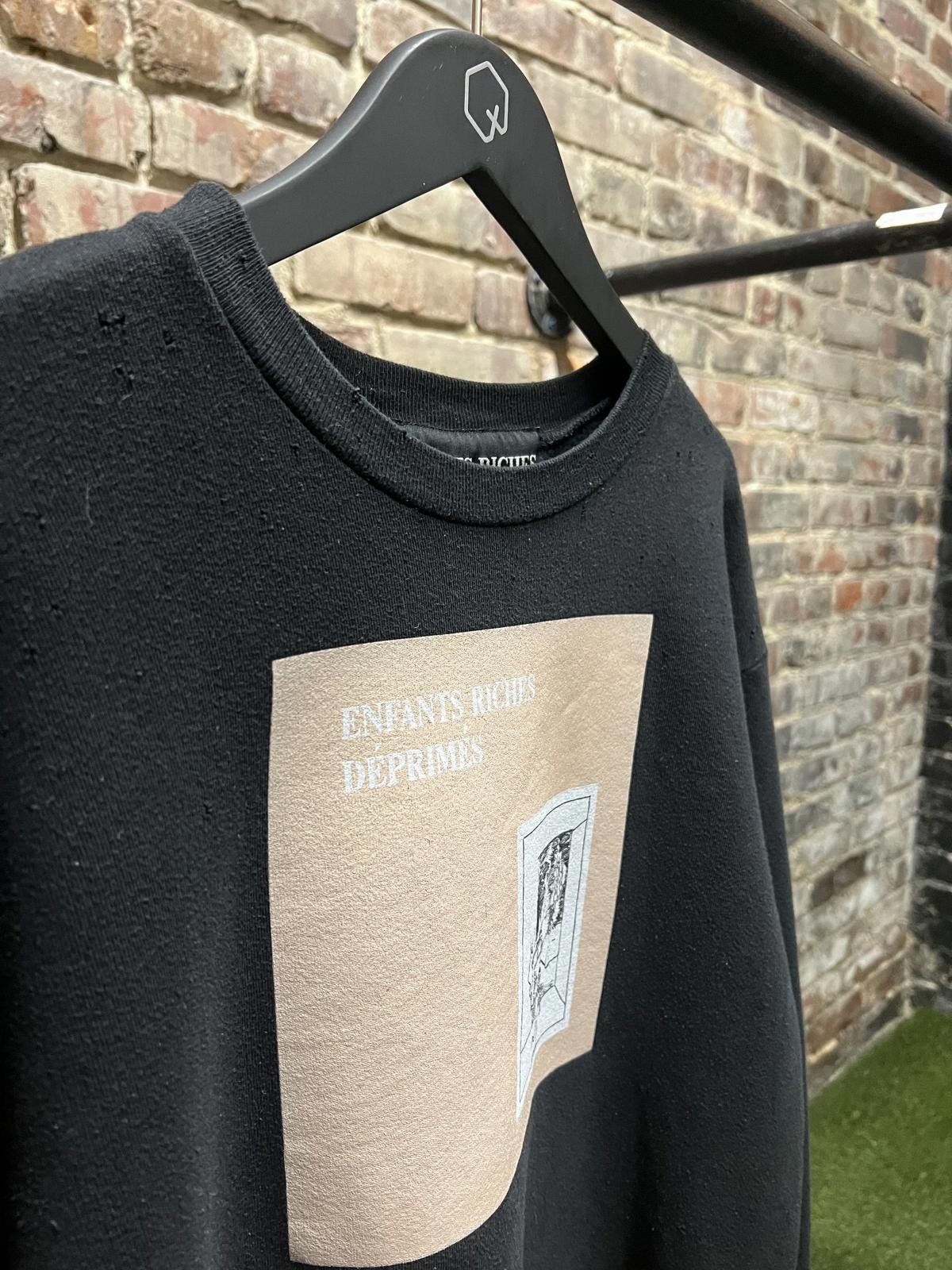 Enfants Riches Deprimes Enfants Riches Deprimes S/S '14 Distressed Flame Crewneck Size US L / EU 52-54 / 3 - 2 Thumbnail
