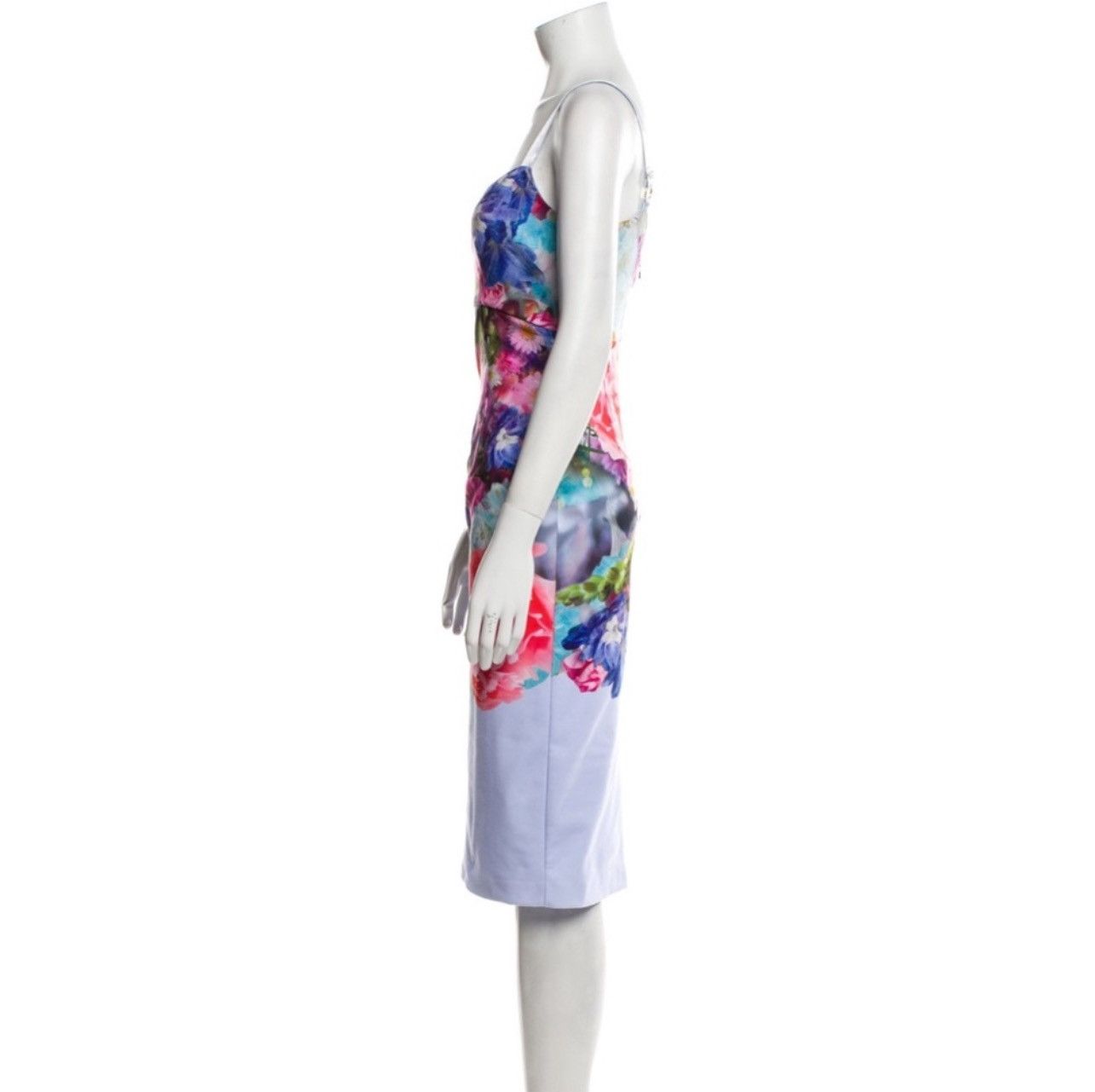Ted Baker Ted Baker Emore Bodycon Dress in Focus Bouquet Print Midi Size S / US 4 / IT 40 - 5 Thumbnail