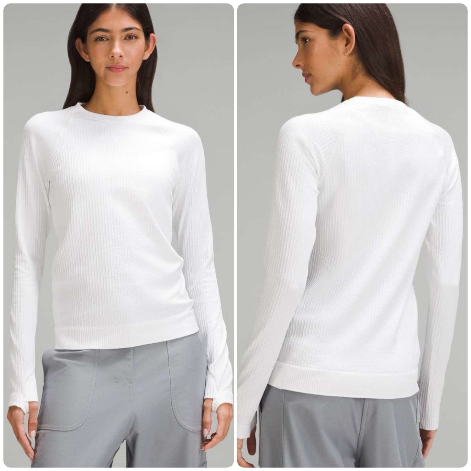 Lululemon LULULEMON Rest Less Seamless Pullover Ribbed Textured Size 6 Size S / US 4 / IT 40 - 1 Thumbnail