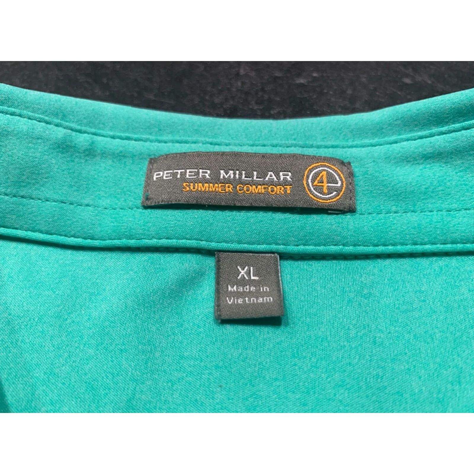 Peter Millar Peter Millar Summer Comfort Men XL Golf Polo Shirt Short Sleeve Green Stretch Casual Size US XL / EU 56 / 4 - 7 Thumbnail