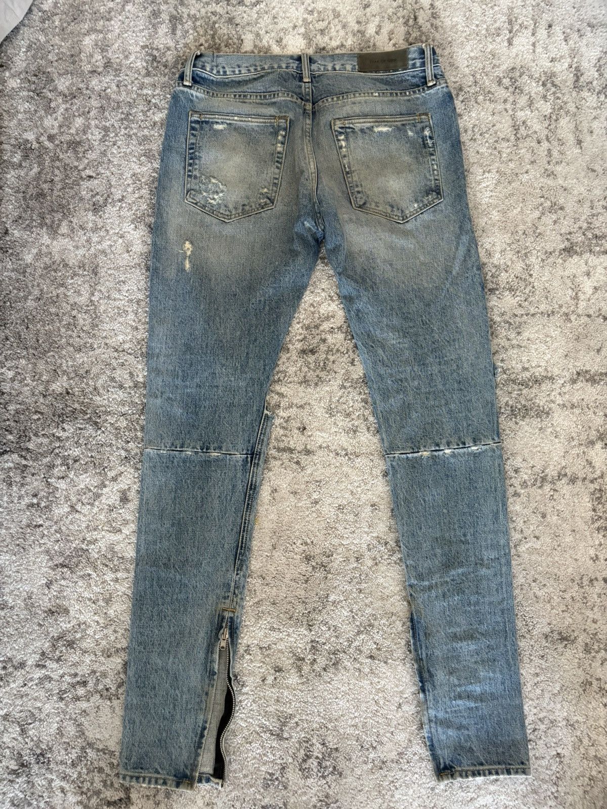 Fear of God Fear of God 4th Indigo Denim Jeans Size US 32 / EU 48 - 2 Thumbnail