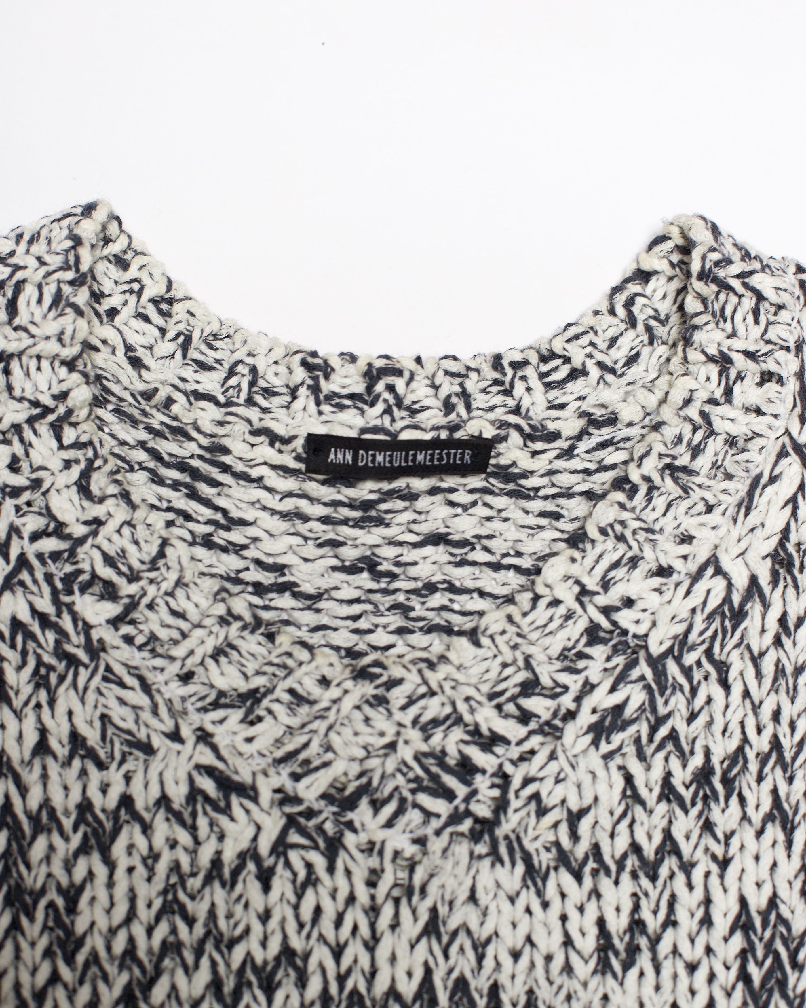 Ann Demeulemeester Ann Demeulemeester Autumn-Winter 2000/01 Knit Vest Size US XS / EU 42 / 0 - 4 Thumbnail