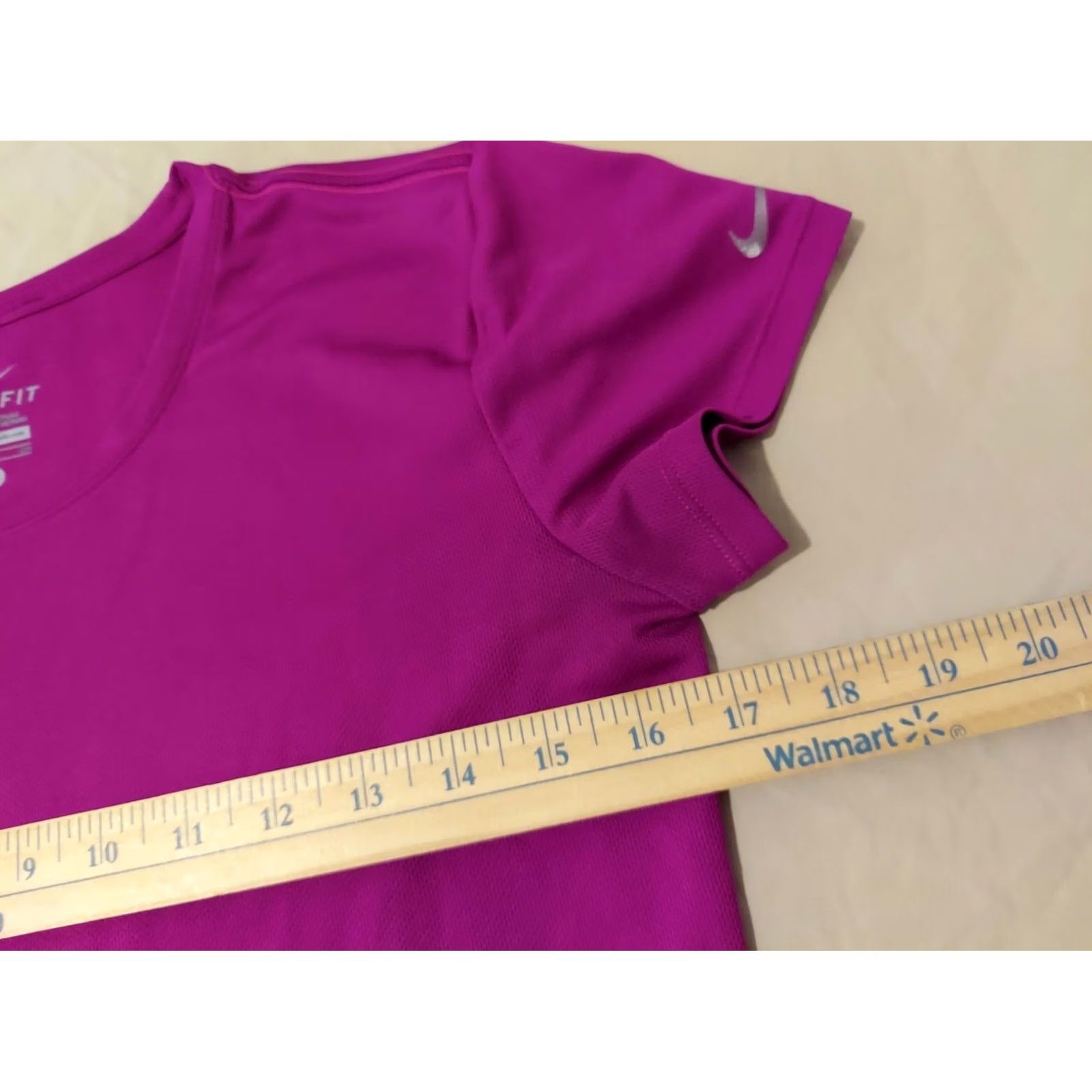 Nike Womens Nike Shirt Small Purple Athletic Gym Workout Size S / US 4 / IT 40 - 4 Thumbnail