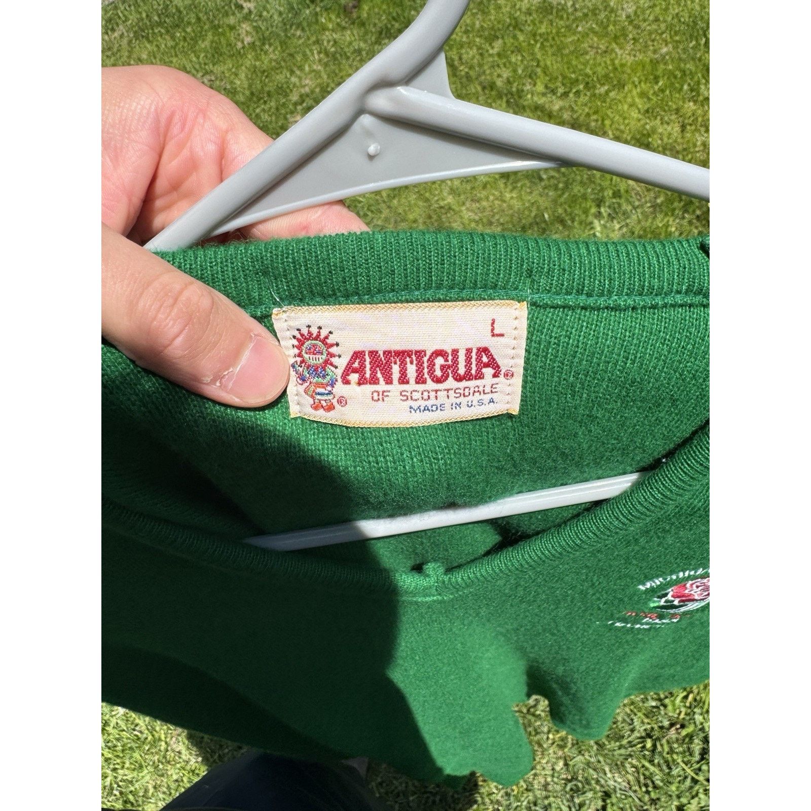 Antigua Michigan State 1988 Rose Bowl Sweater Antigua Size US L / EU 52-54 / 3 - 2 Thumbnail