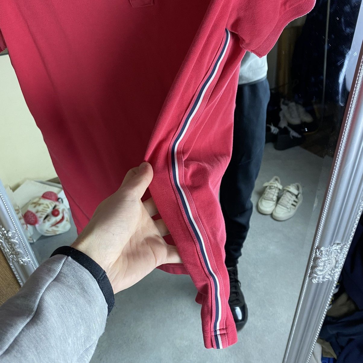 Moncler Moncler Polo Shirt Luxury L size Size US L / EU 52-54 / 3 - 5 Thumbnail