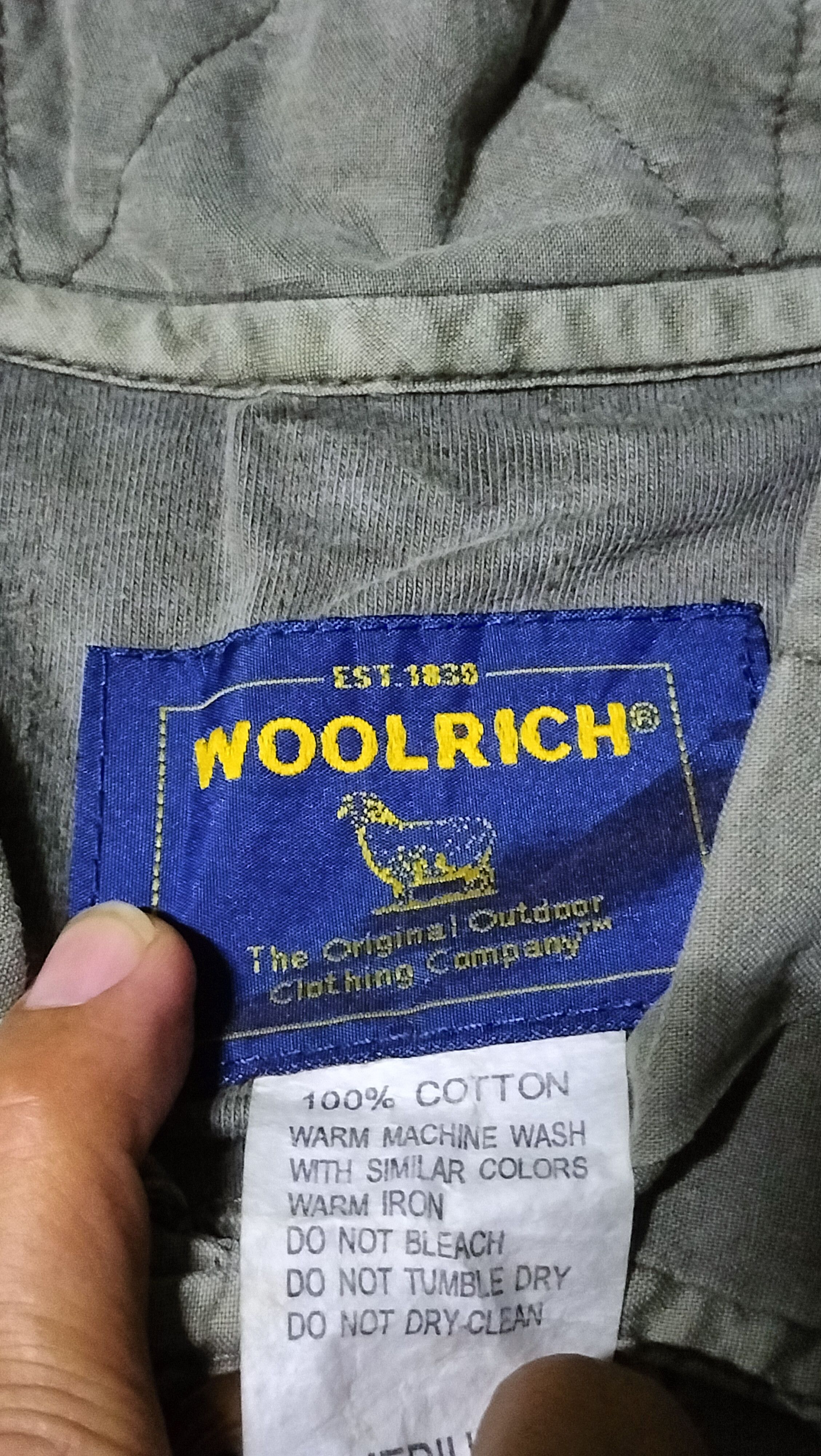Vintage Vintage Spring Woolrich Jacket Fashion Workers Size US XL / EU 56 / 4 - 2 Thumbnail