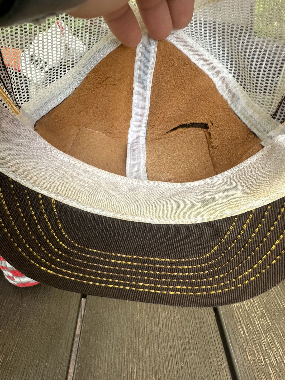 Vintage 80s vintage Levi Garrett 5 Star Hat Size ONE SIZE - 4 Thumbnail