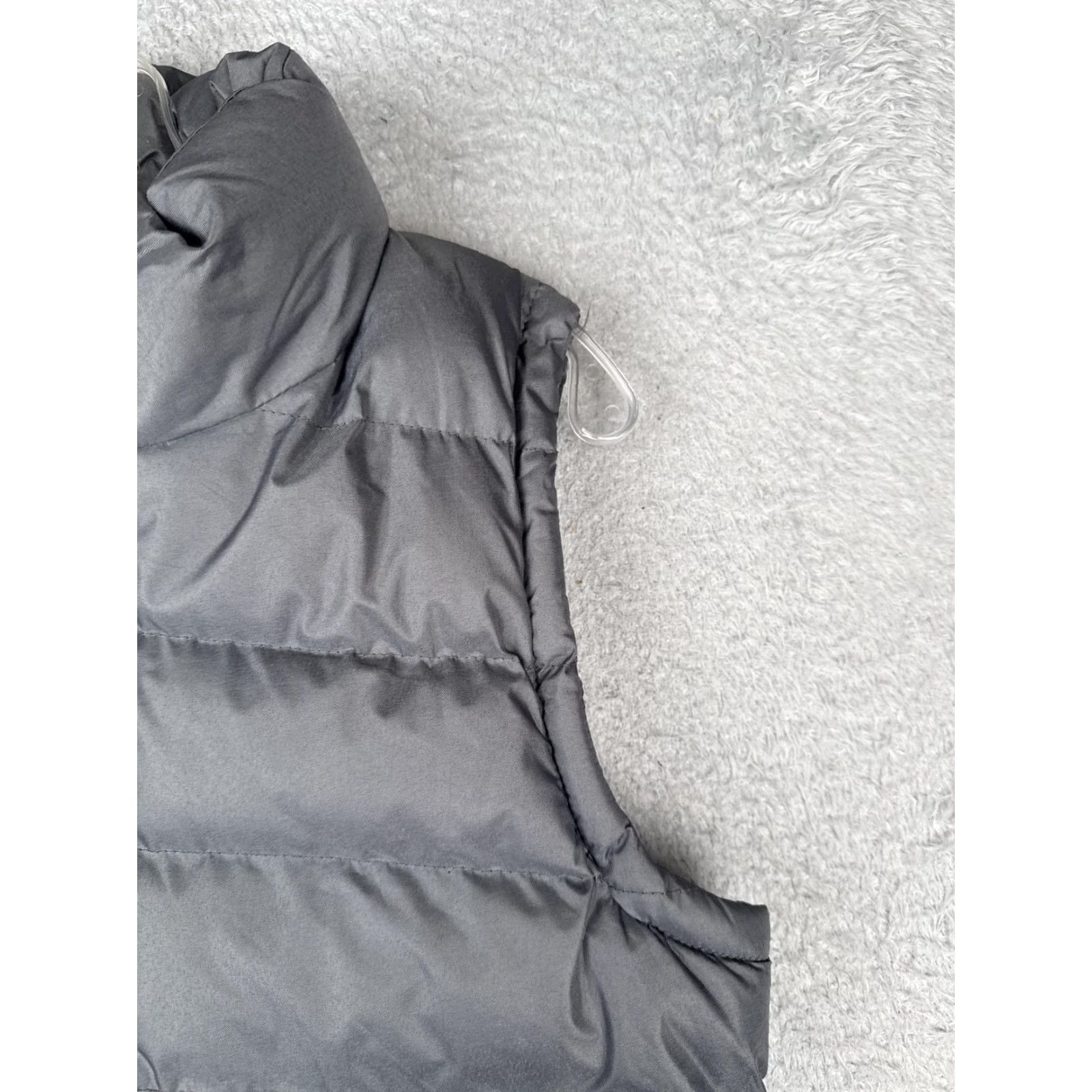 Vintage Fourcast Vest Mens Large Gray Puffer Quilted Sleeveless Full Zip Warm Polyester Jacket/Coat Size US L / EU 52-54 / 3 - 5 Thumbnail