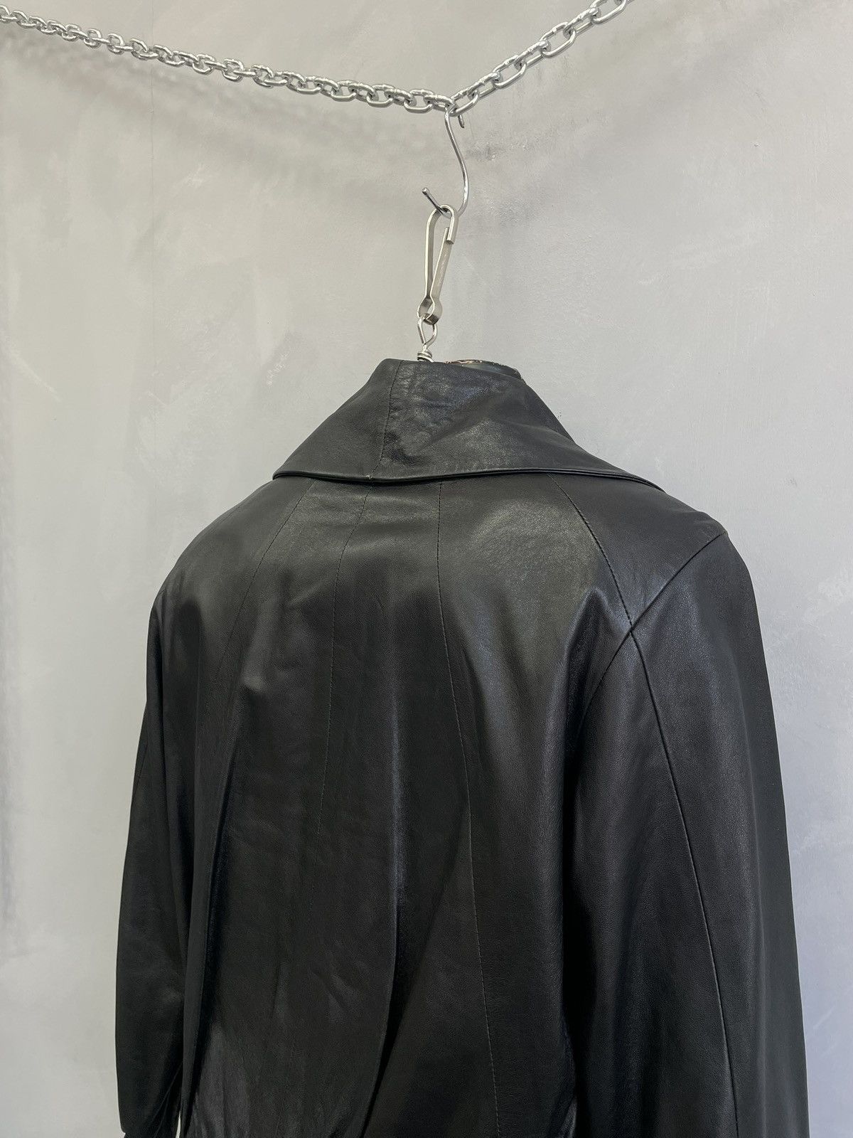 Japanese Brand 14th addiction black leather biker leather jacket gothic y2k Size US S / EU 44-46 / 1 - 10 Thumbnail