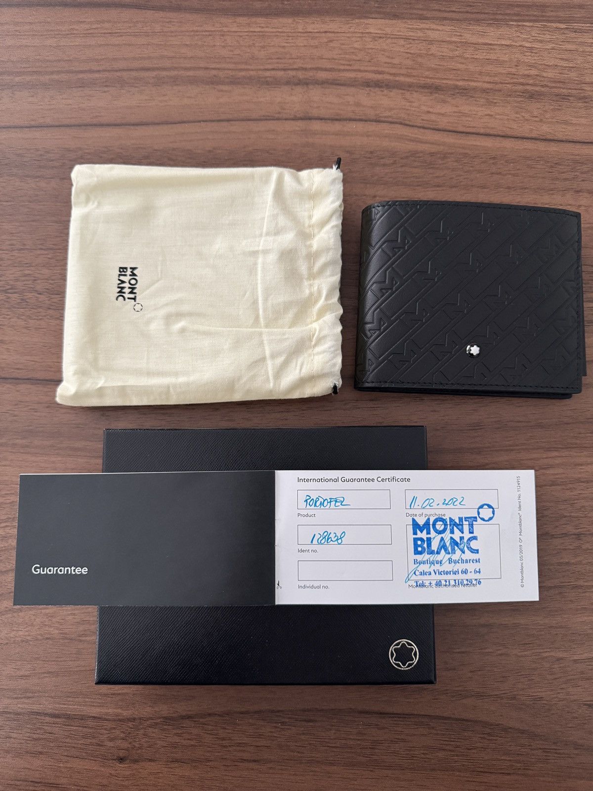 Montblanc Montblanc Leather Wallet Size ONE SIZE - 3 Thumbnail