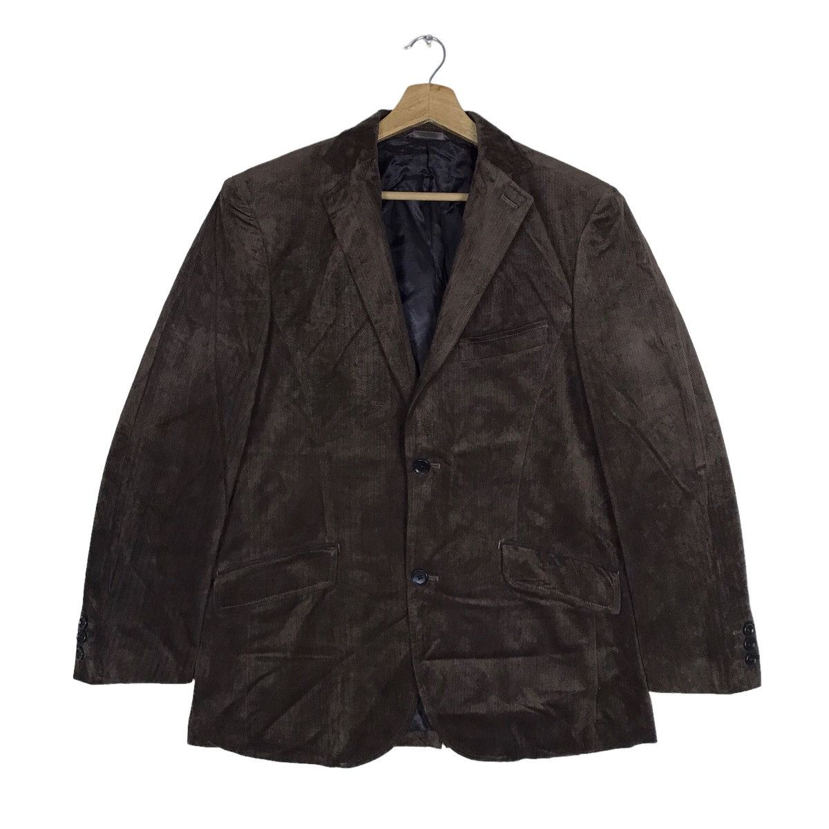 Vintage Peter Luger Homme Velvet Corduroy Coat Jacket