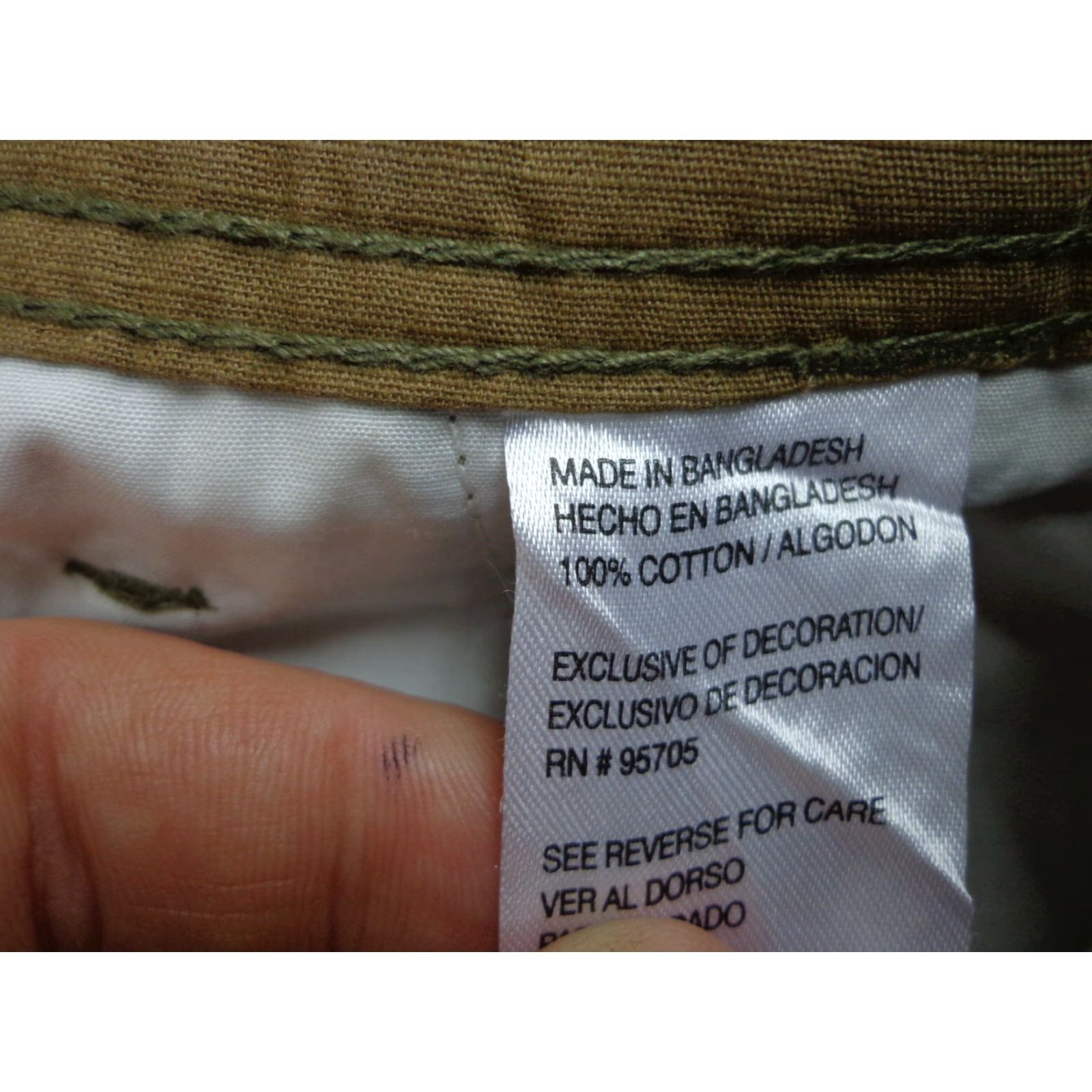 Vintage VINTAGE Iron Co. Cargo Shorts Belted Brown 34 Men Size 34 New Tobacco Brown Cargo Belted Short Mens Size US 34 / EU 50 - 5 Thumbnail
