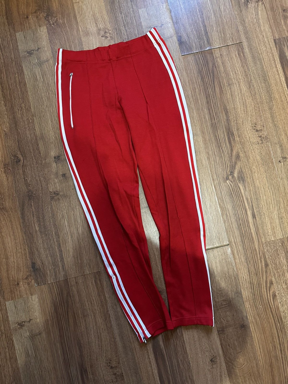 Adidas Vintage 70s/80s Adidas Track Pants Made in Korea - Men’s S Size US 37 - 2 Thumbnail