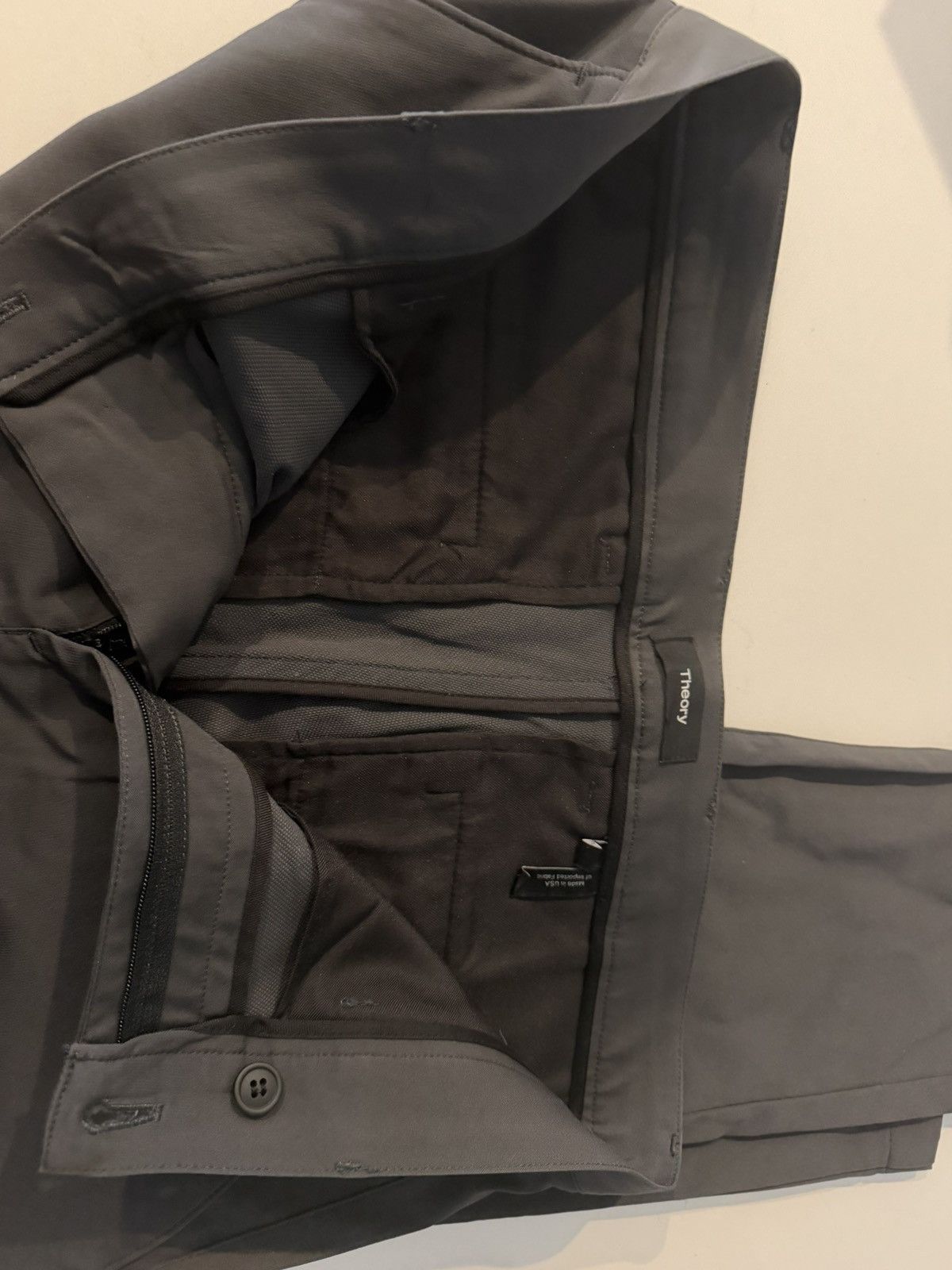 Theory Theory Raffi Slim Fit Pants in Neoteric Twill Size US 31 - 6 Thumbnail
