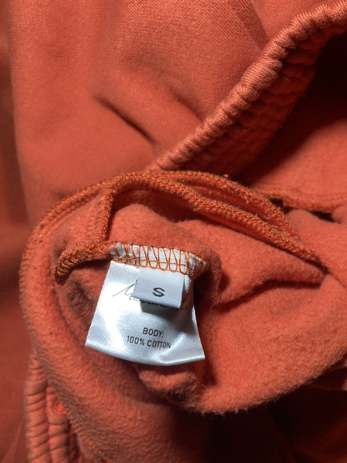 Martine Rose AW18 Martine Rose Wide Leg Orange Logo Script Sweats 2018 Size US 30 / EU 46 - 8 Thumbnail