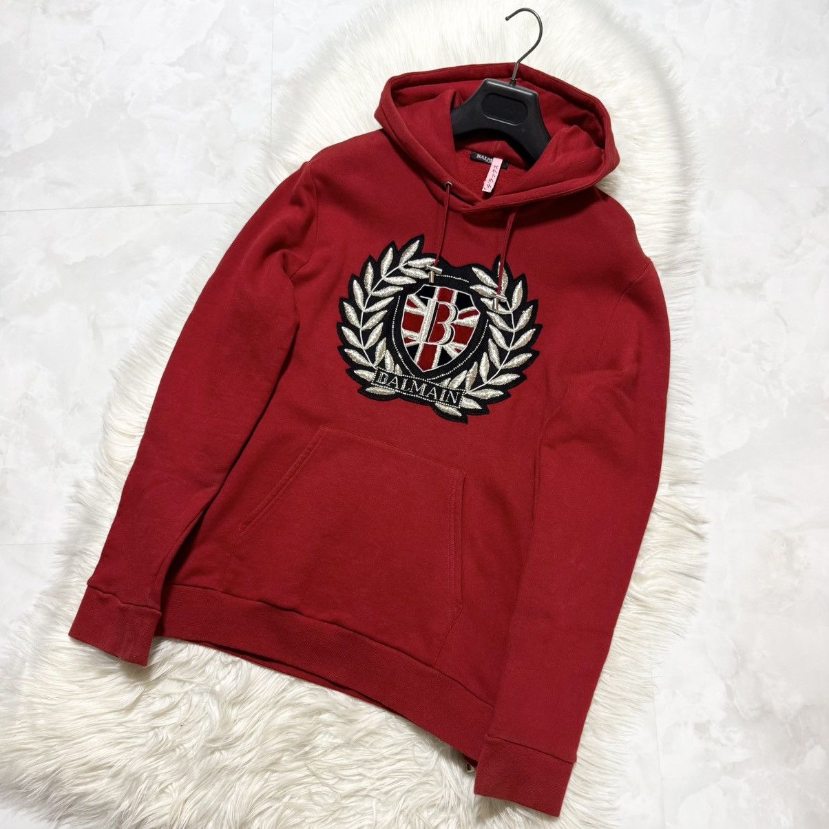 Balmain Balmain Homme Emblem Side Zip Hoodie Pullover Size US L / EU 52-54 / 3 - 4 Thumbnail
