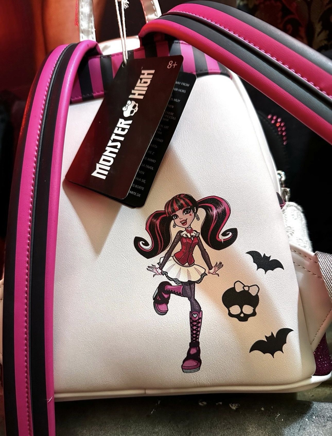 Other Loungefly Monster High Draculaura Backpack Size ONE SIZE - 3 Thumbnail