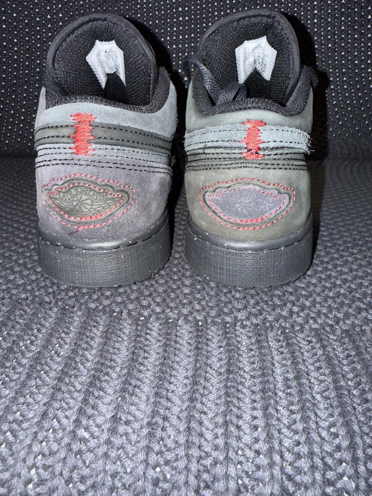 Nike Nike Air Jordan 1 Low OG Black/Gray Sneakers Size US 6 / EU 39 - 3 Thumbnail