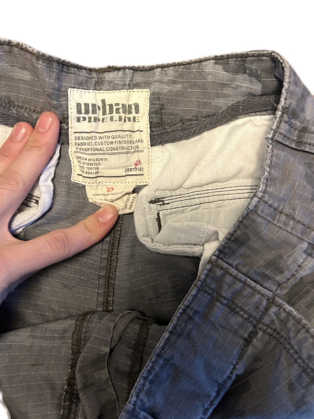 Urban Pipeline × Vintage Vintage Baggy Urban Pipeline Cargo Shorts Size US 33 - 3 Thumbnail