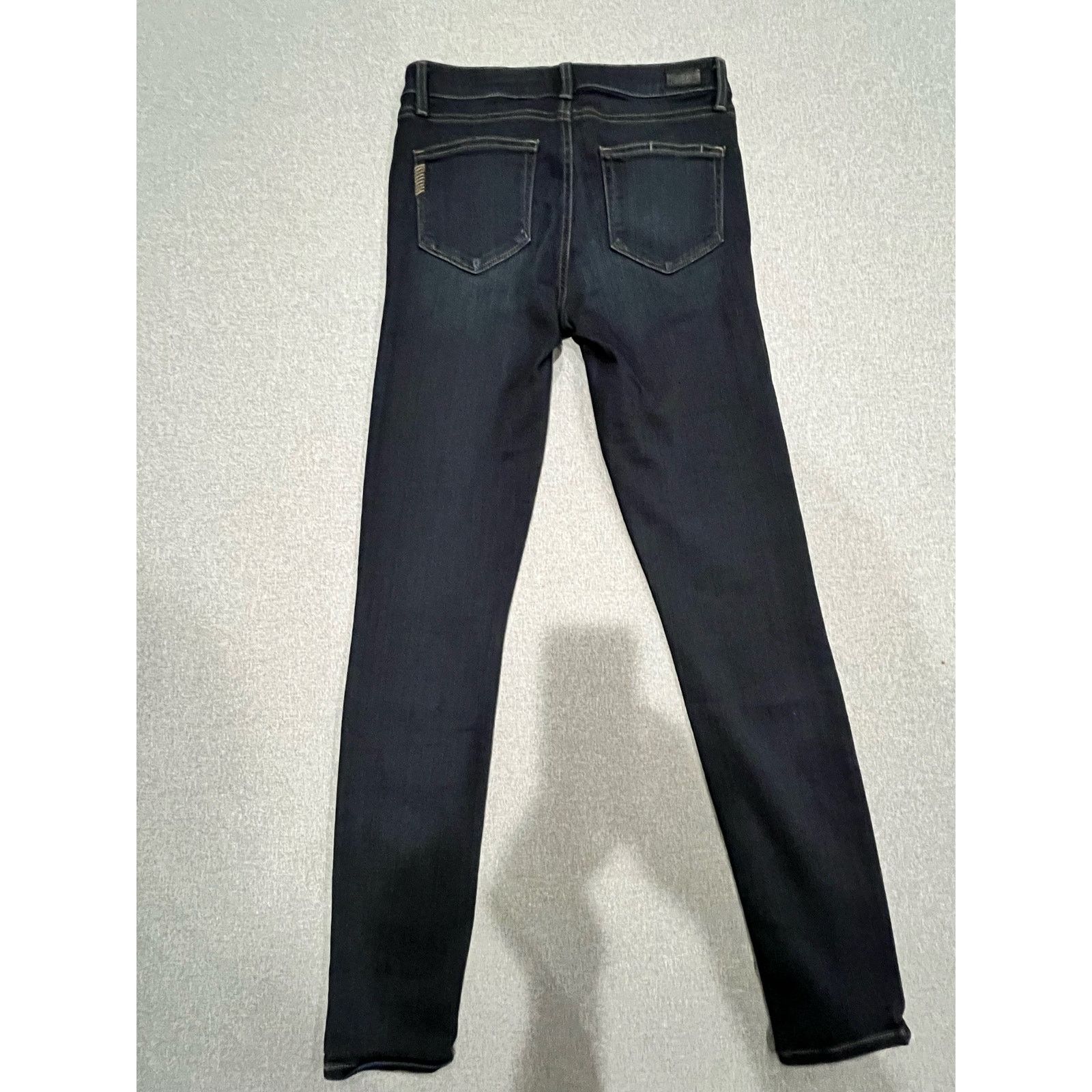Paige Paige Jeans Hoxton Ultra Skinny High Rise Dark Wash Jeans 26 Size 26" / US 2 / IT 38 - 2 Thumbnail