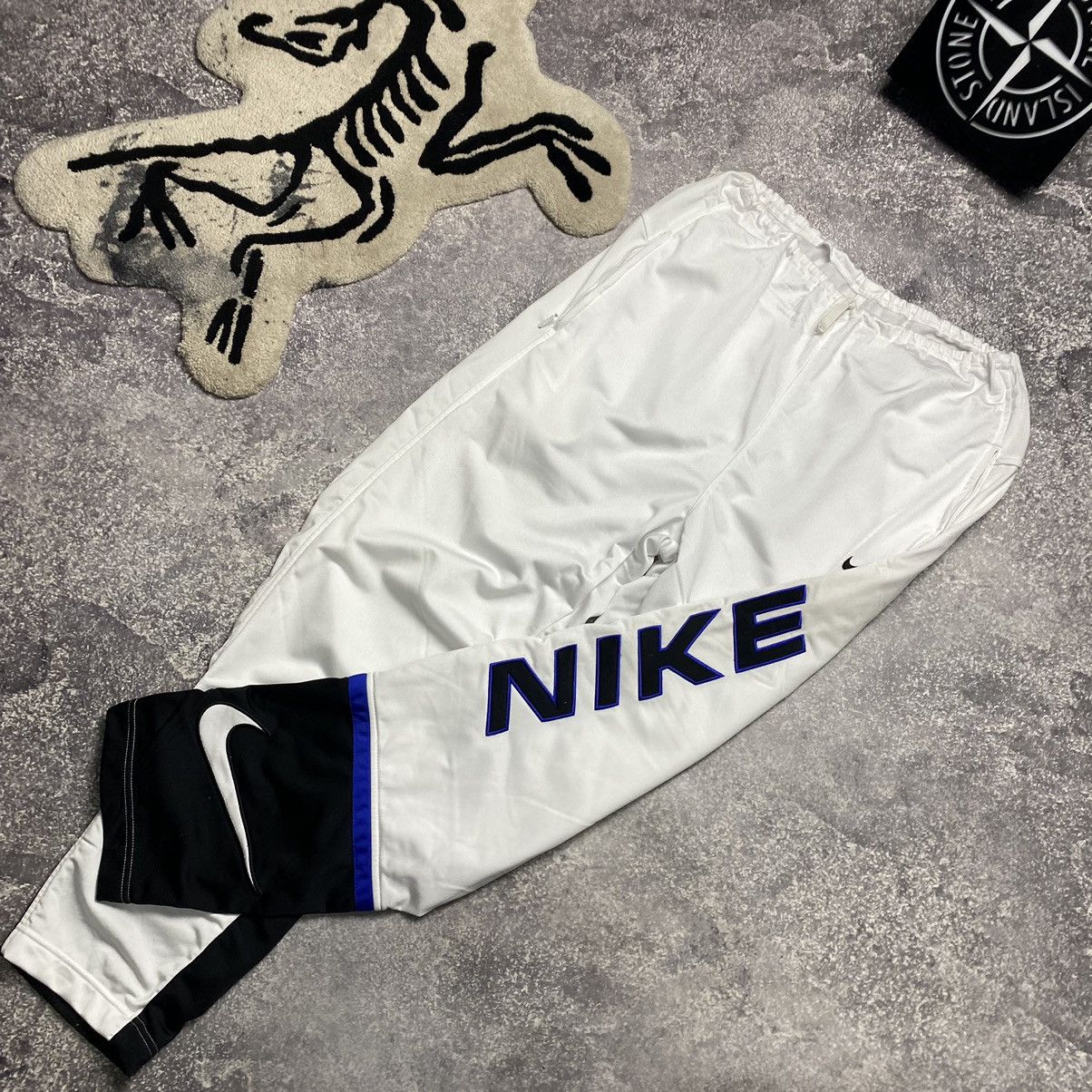 Vintage Vintage Nike Big Logo Rare y2k Streetwear drill pants Size US 32 / EU 48 - 2 Thumbnail