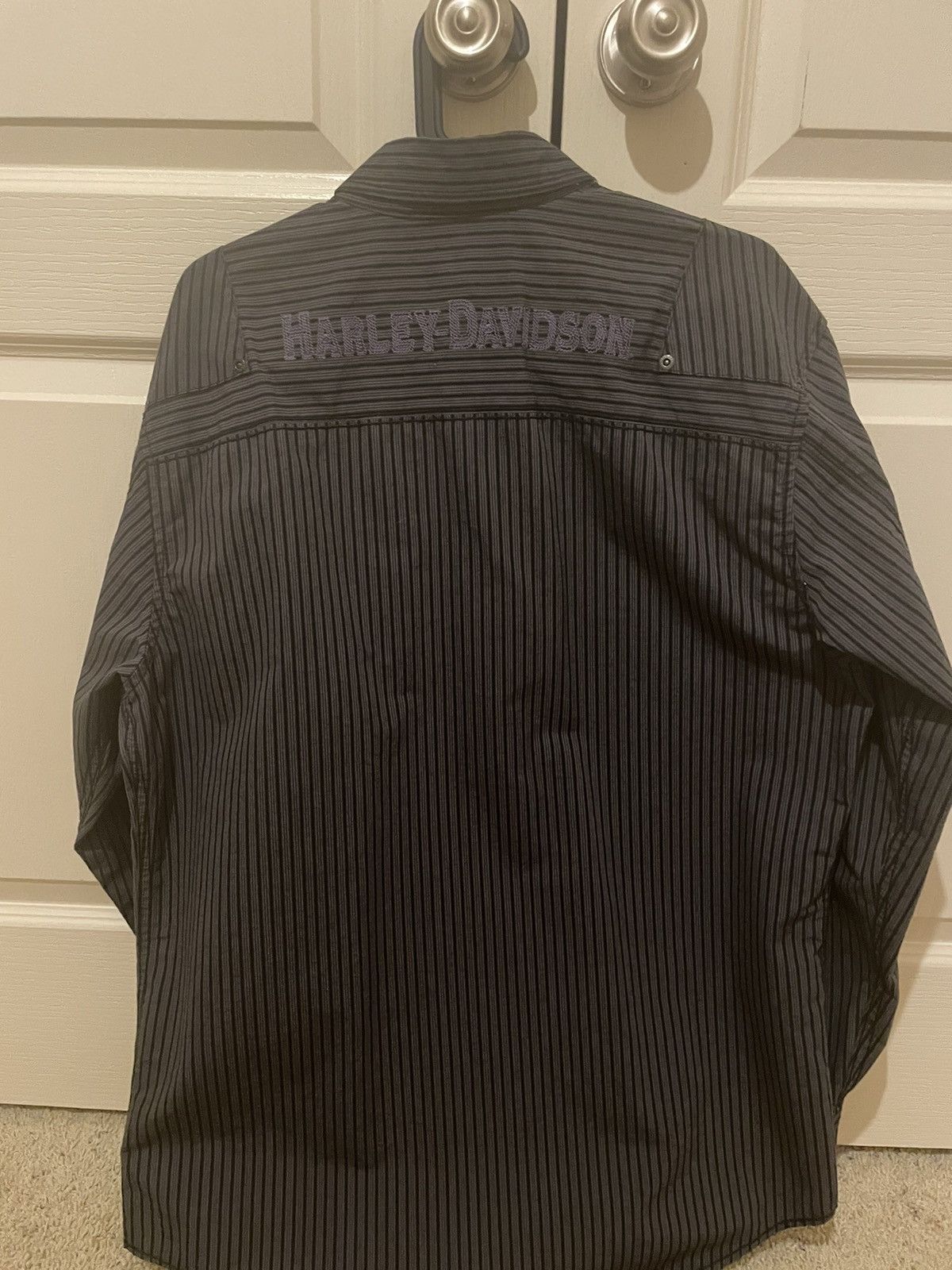 Harley Davidson Striped Harley Davidson longsleeve button up Size US L / EU 52-54 / 3 - 2 Thumbnail