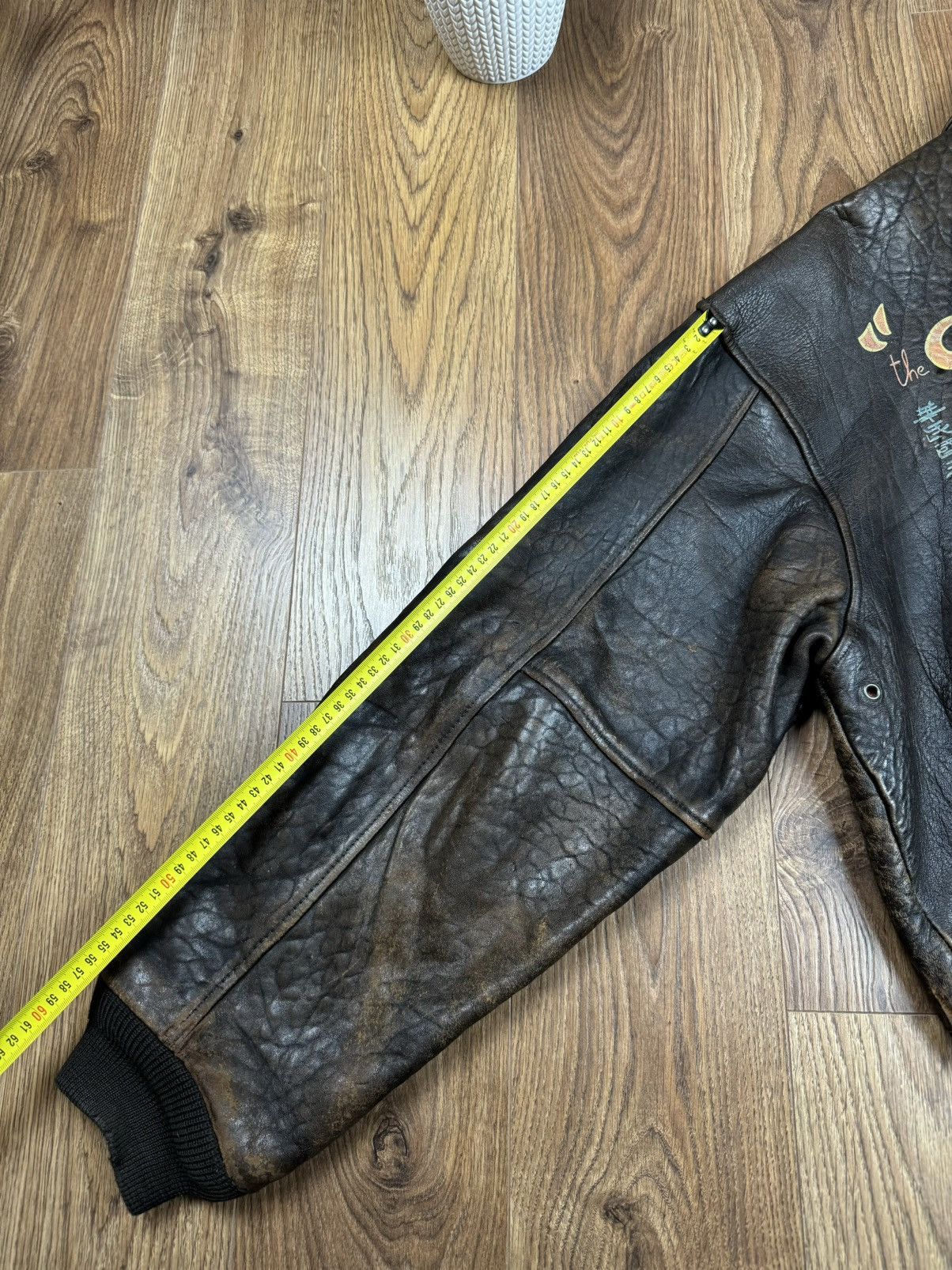 Avirex Vintage leather jacket Avirex “Chinese Order” original item Size US XL / EU 56 / 4 - 9 Thumbnail