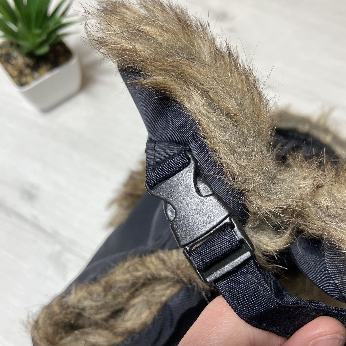 Japanese Brand × Vintage 🔥 Y2K Fuzzy Mohair Fur Ushanka hat style 1990s Size ONE SIZE - 7 Thumbnail