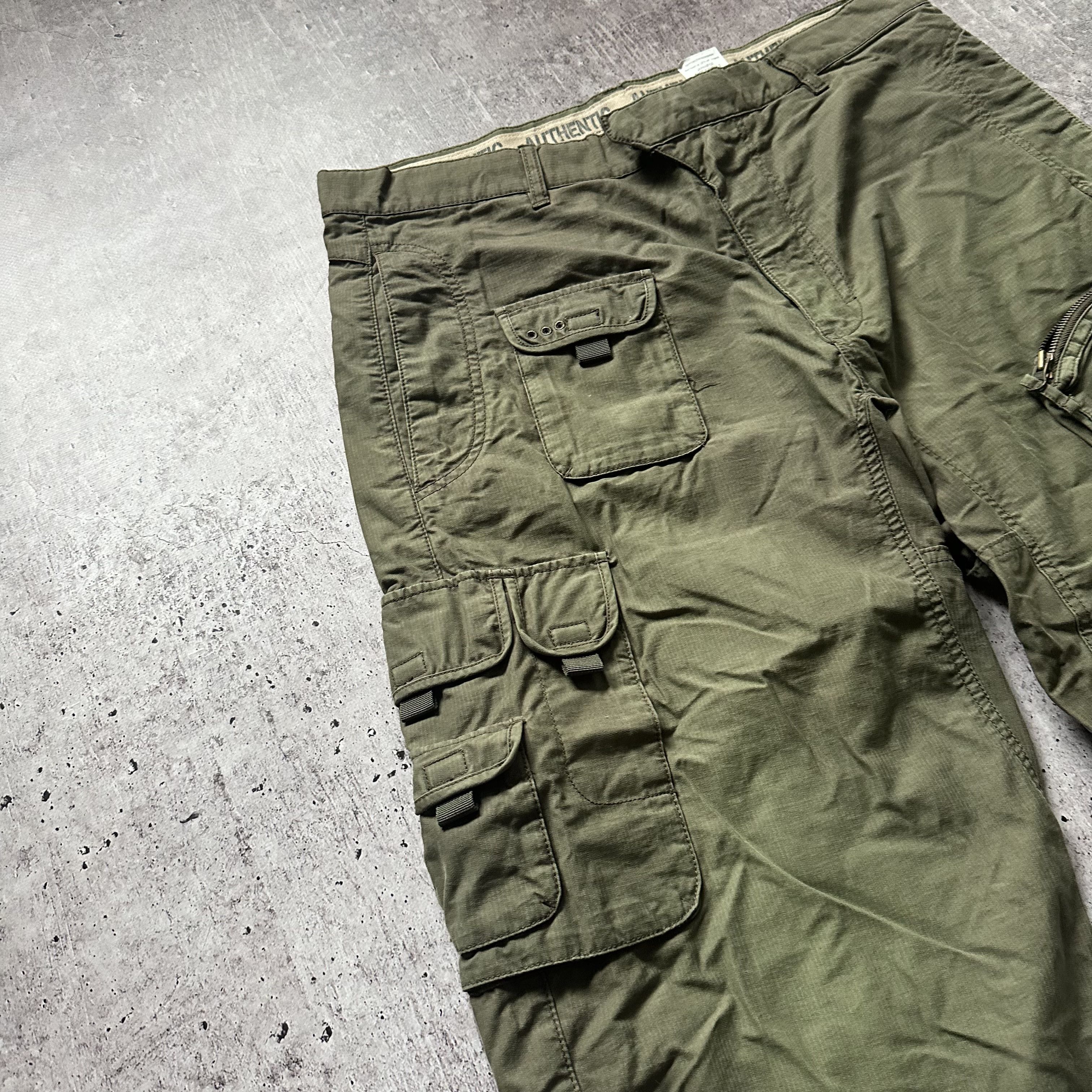 Japanese Brand Japanese Cargo Multi Pocket 3/4 Baggy Pants Size US 32 / EU 48 - 4 Thumbnail