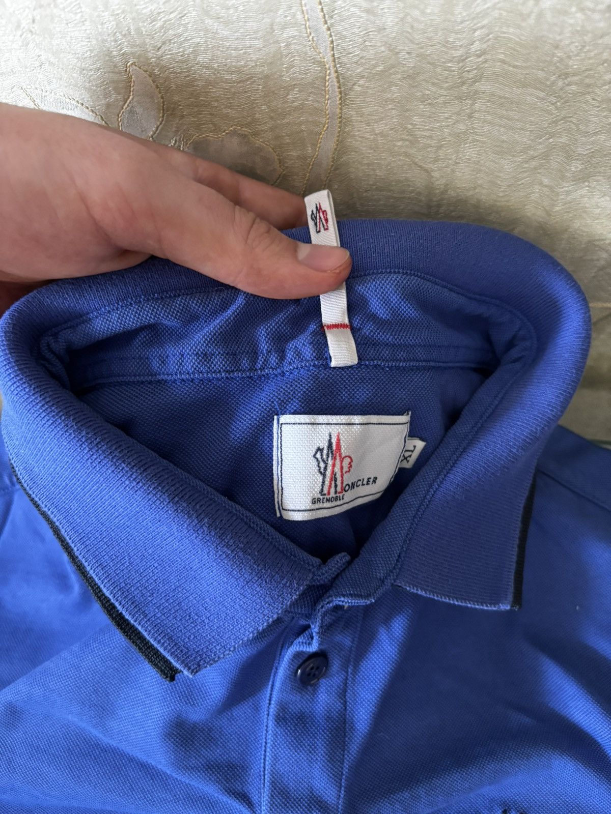 Moncler 🔥 Moncler Polo T-shirt 🔥 Size US L / EU 52-54 / 3 - 5 Thumbnail