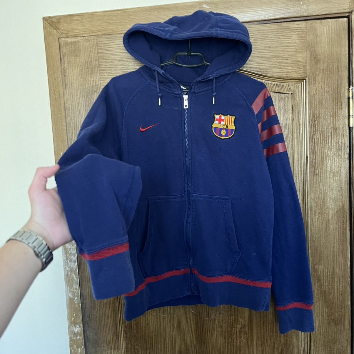 Nike Vintage Nike Barcelona zip hoodie rare Size US M / EU 48-50 / 2 - 2 Thumbnail