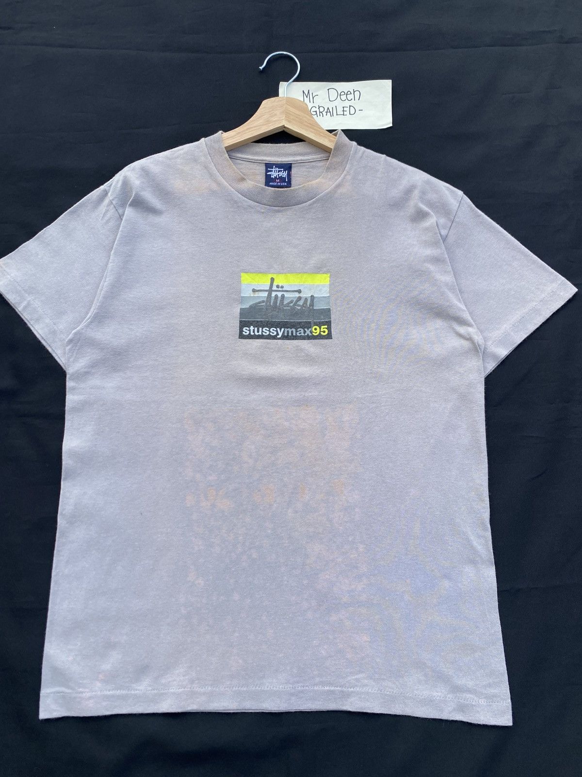 Stussy Rare Vintage STUSSY Max 95 Nike Airmax Tshirt Size US M / EU 48-50 / 2 - 5 Thumbnail