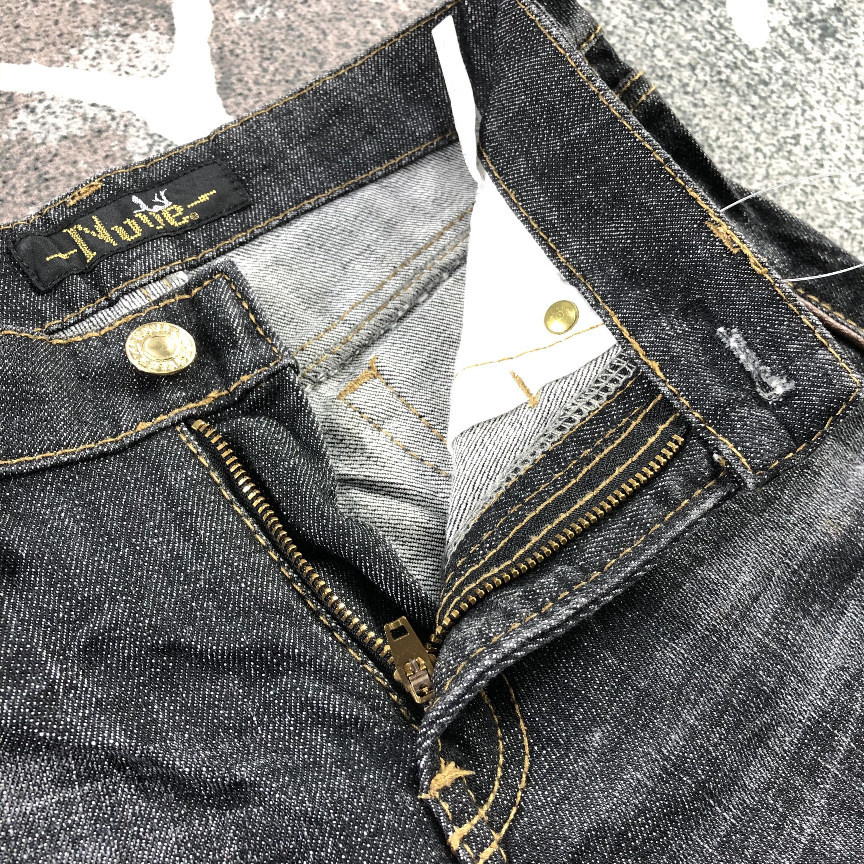 Japanese Brand Japanese Brand Nuve Jeans Black Flare Denim KJ1277 Size 27" / US 4 / IT 40 - 8 Thumbnail
